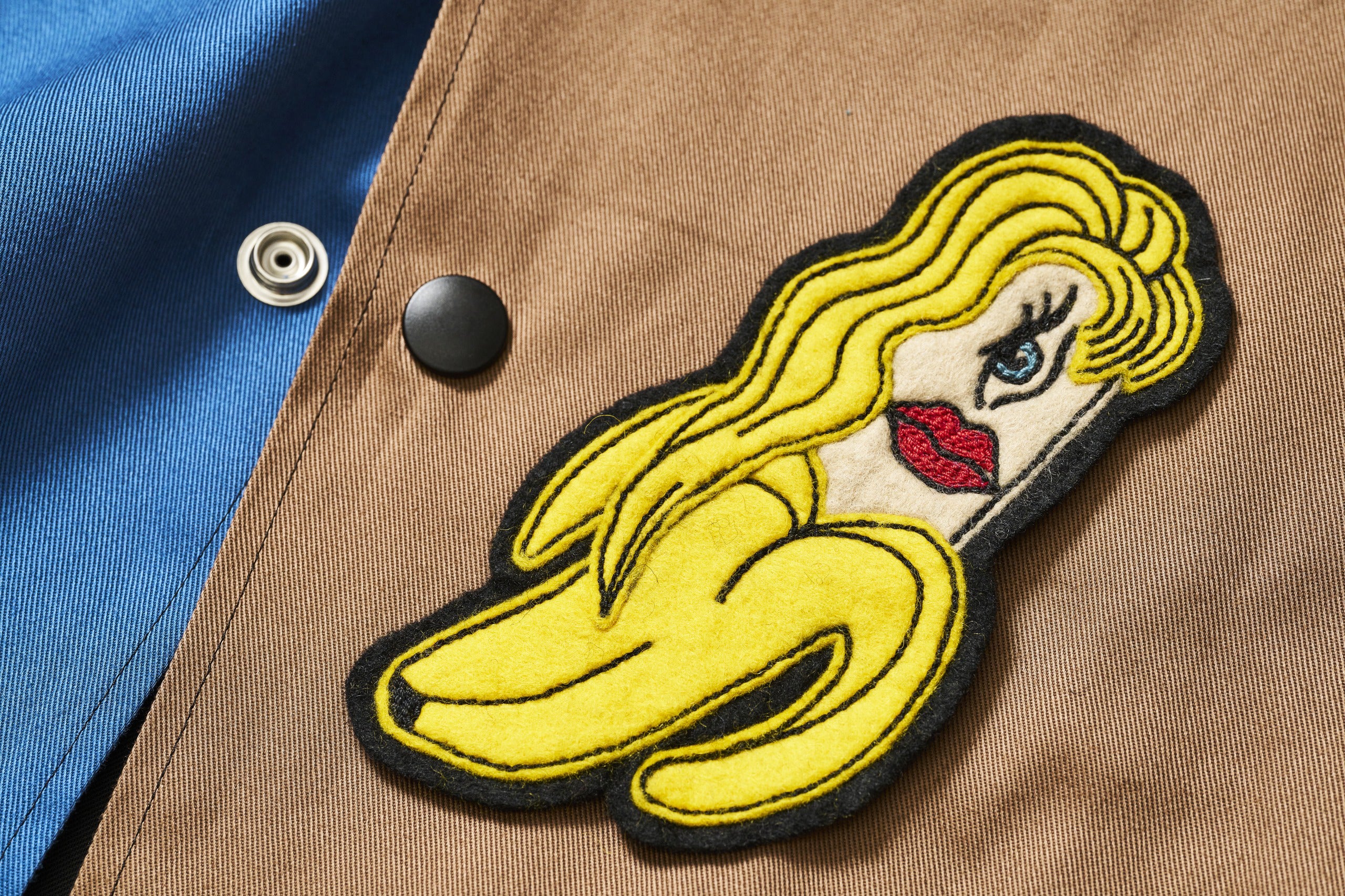 【限定20着】NORTH NO NAME × POP ART BANANAS カスタム モンドリアン コーチジャケット
