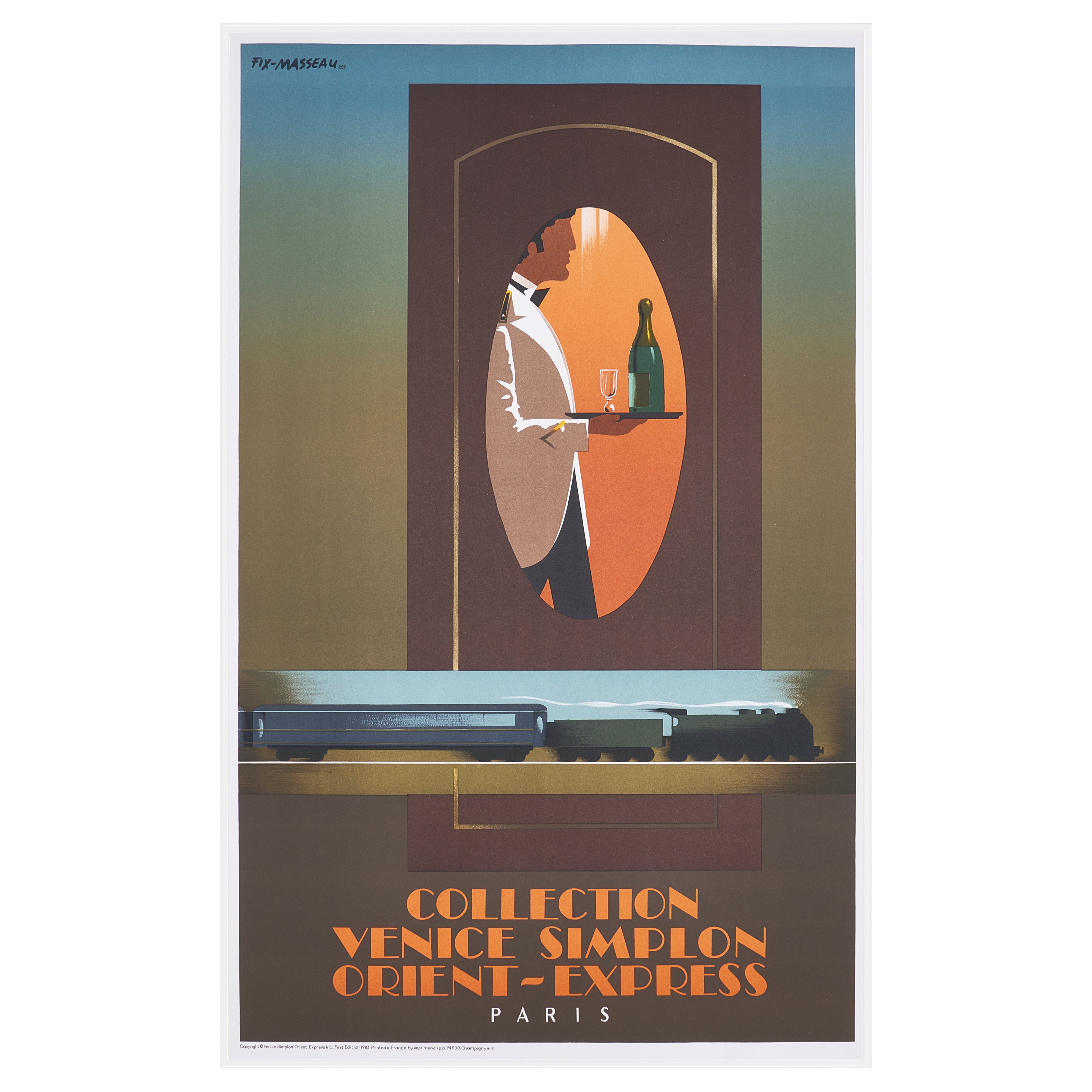 【限定10枚】VENICE SIMPLON ORIENT~EXPRESS 1983 / ピエール・フィックス=マッソー
