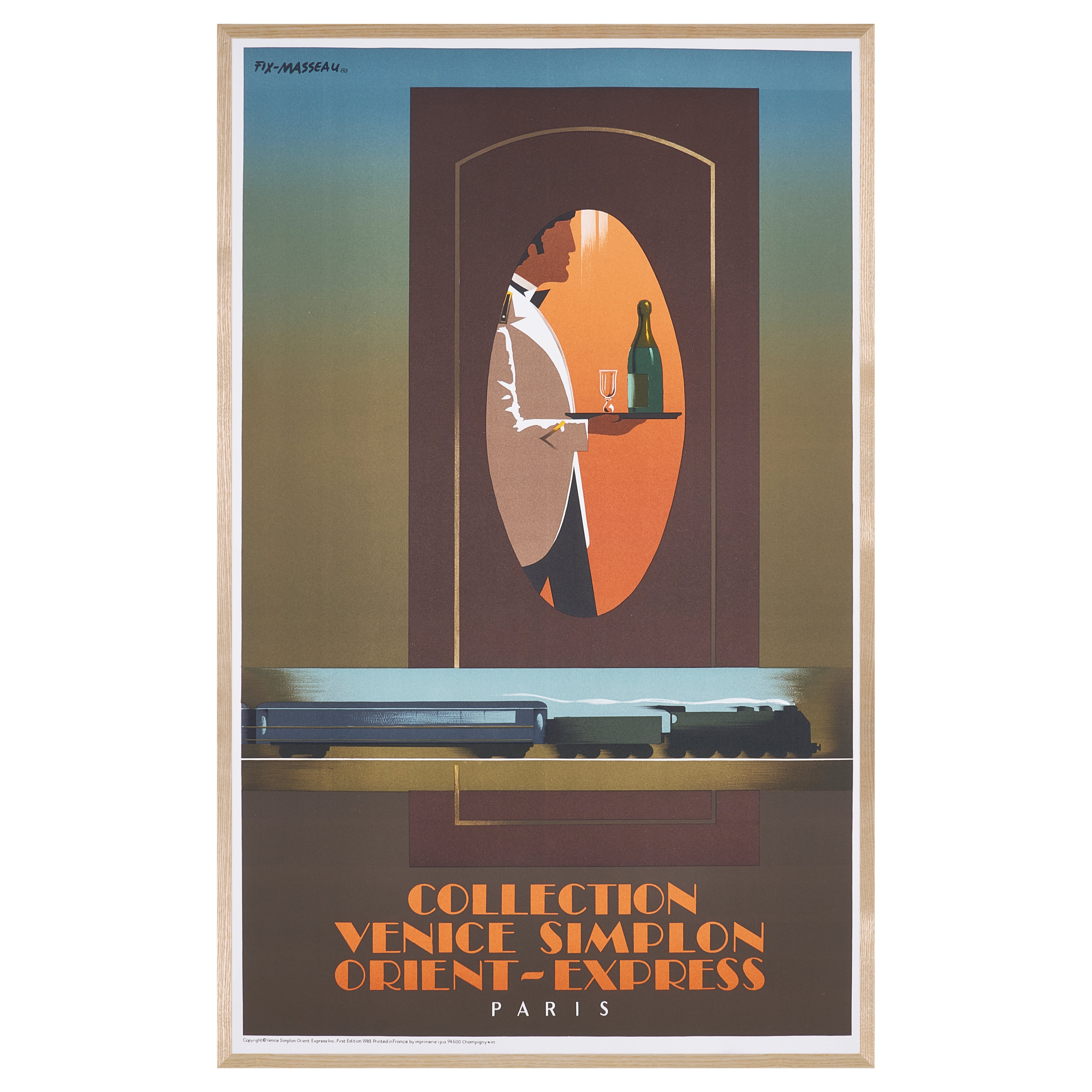 【限定10枚】VENICE SIMPLON ORIENT~EXPRESS 1983 / ピエール・フィックス=マッソー