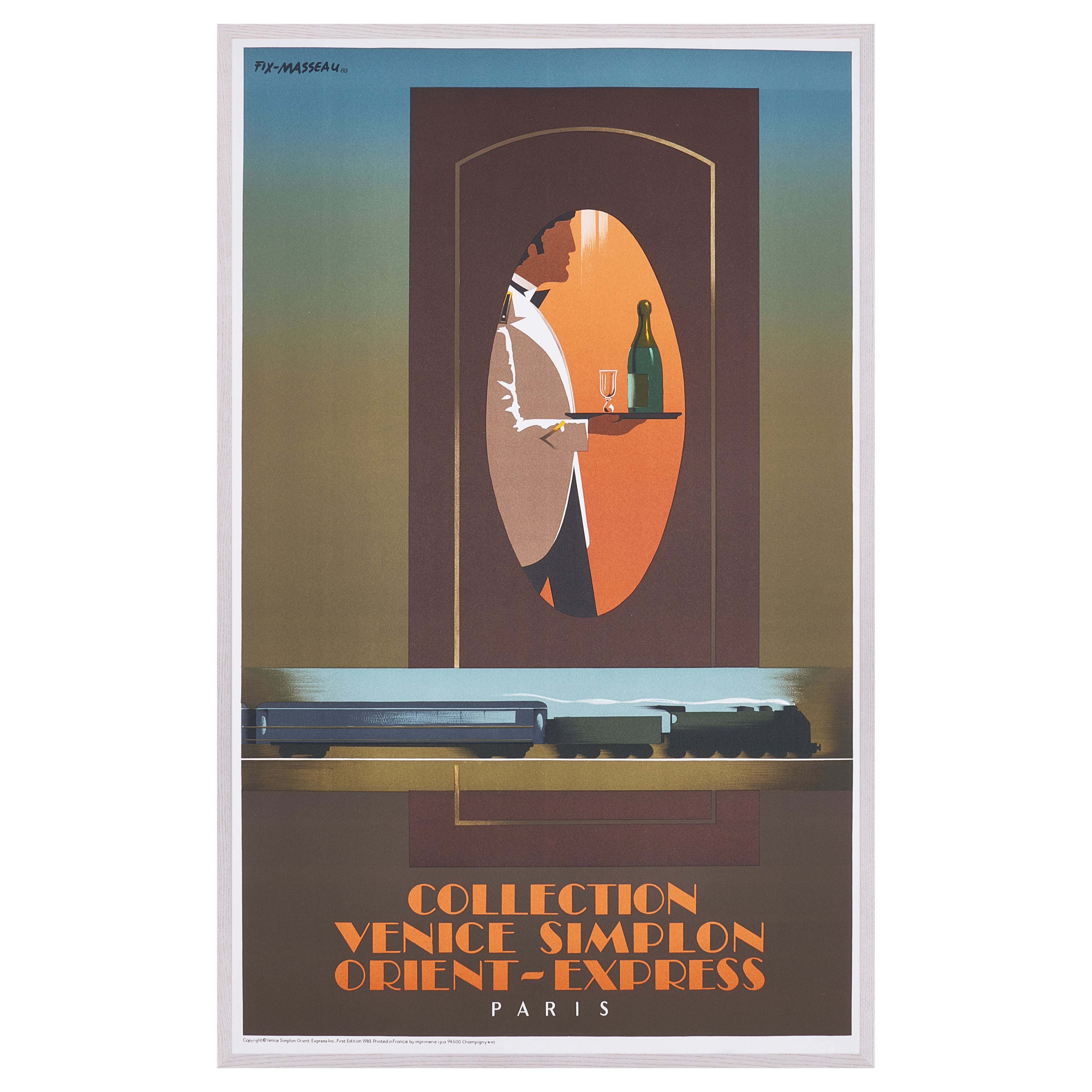 【限定10枚】VENICE SIMPLON ORIENT~EXPRESS 1983 / ピエール・フィックス=マッソー