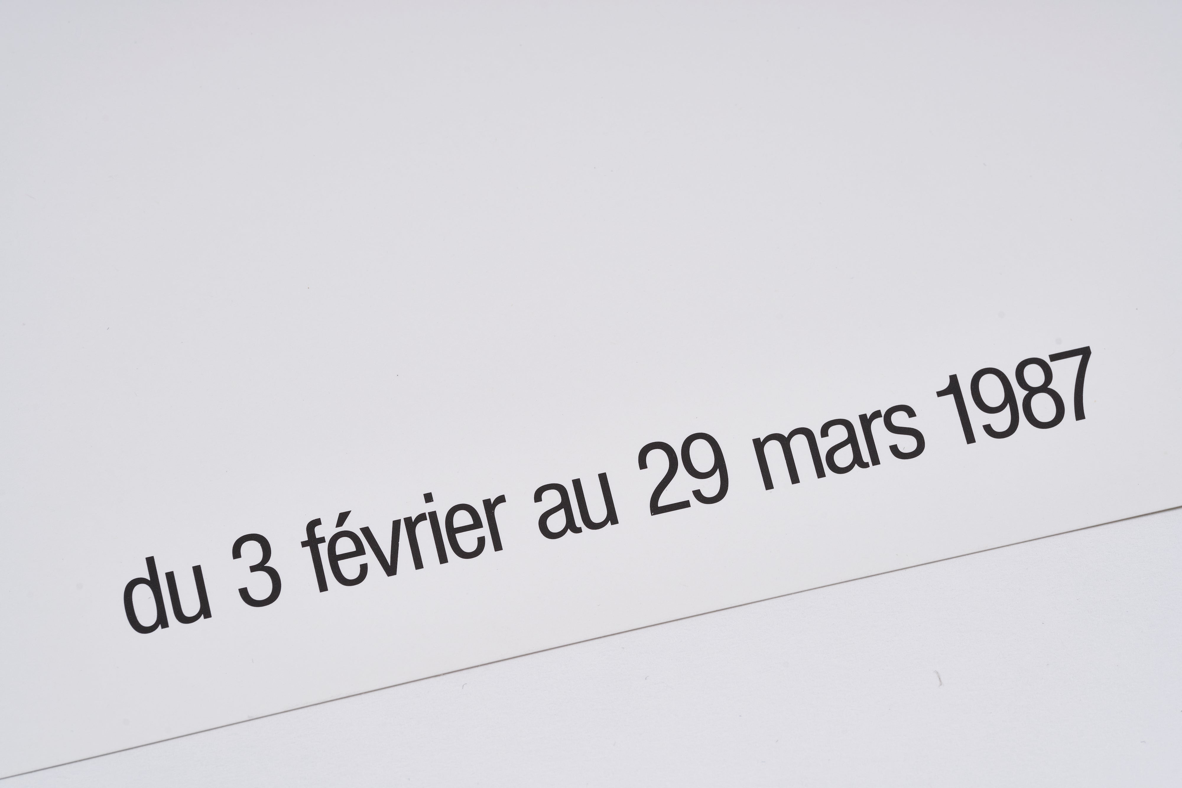 【限定10枚】"Look Out For Hope, Mabou" NEW YORK CITY 1979 - Musée de l'Elysée Lausanne 1987 / ロバート・フランク
