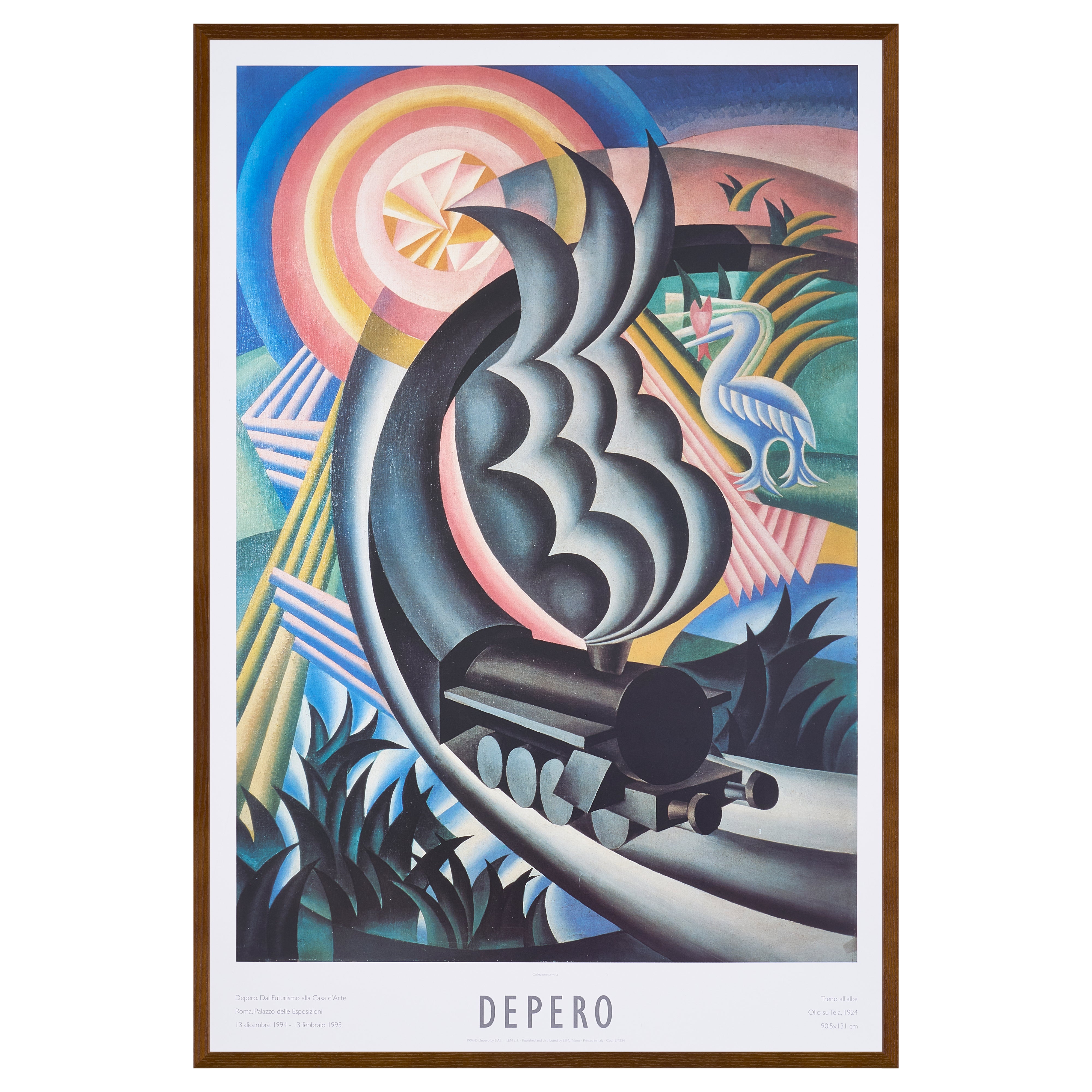 【限定10枚】Treno all'alba 1924 - LEM Milano 1994 / フォルトゥナート・デペーロ