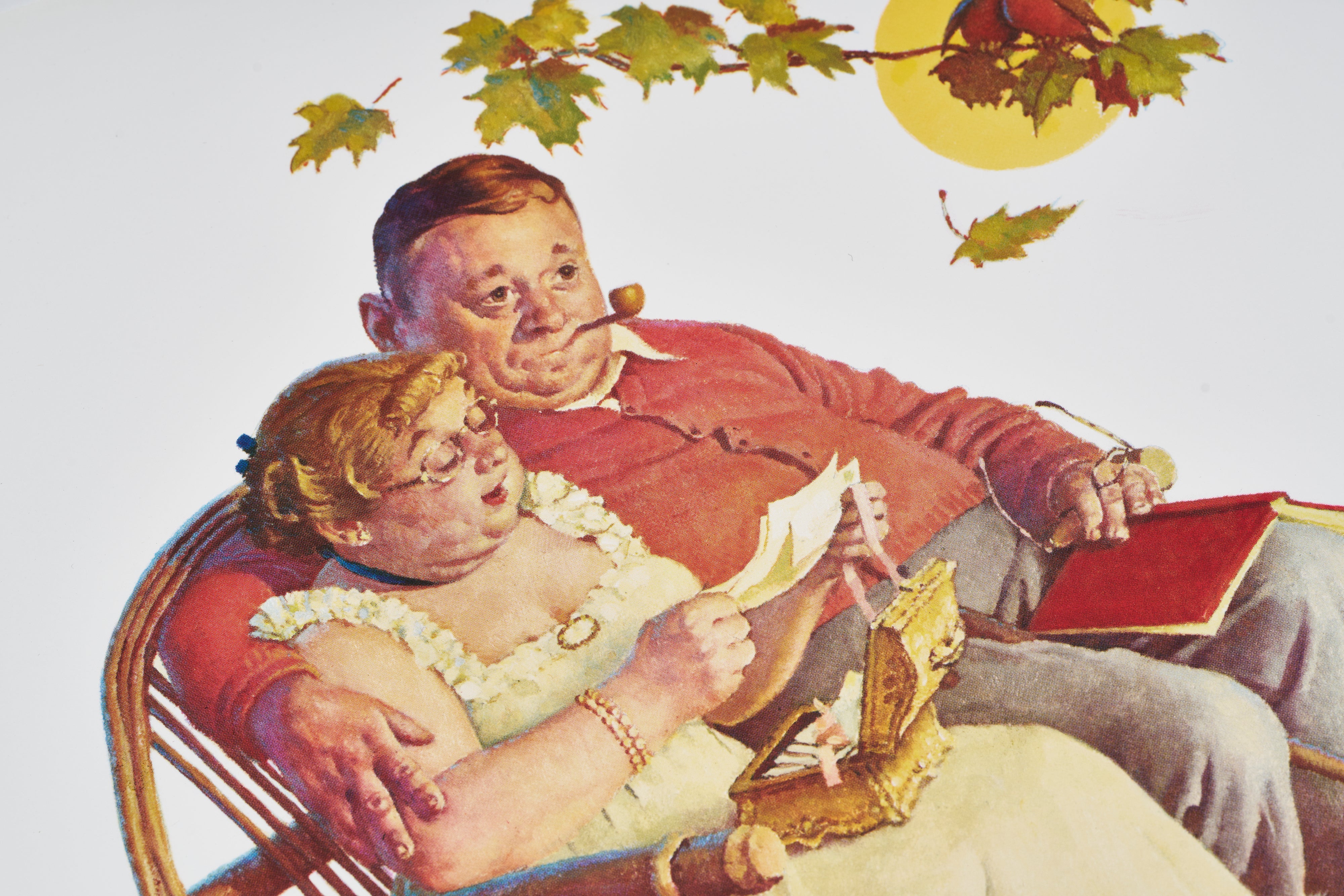 【限定10枚】Four Ages of Love, Fondly Do We Remember 1955 - HADDAD’S FINE ARTS 1980s / ノーマン・ロックウェル