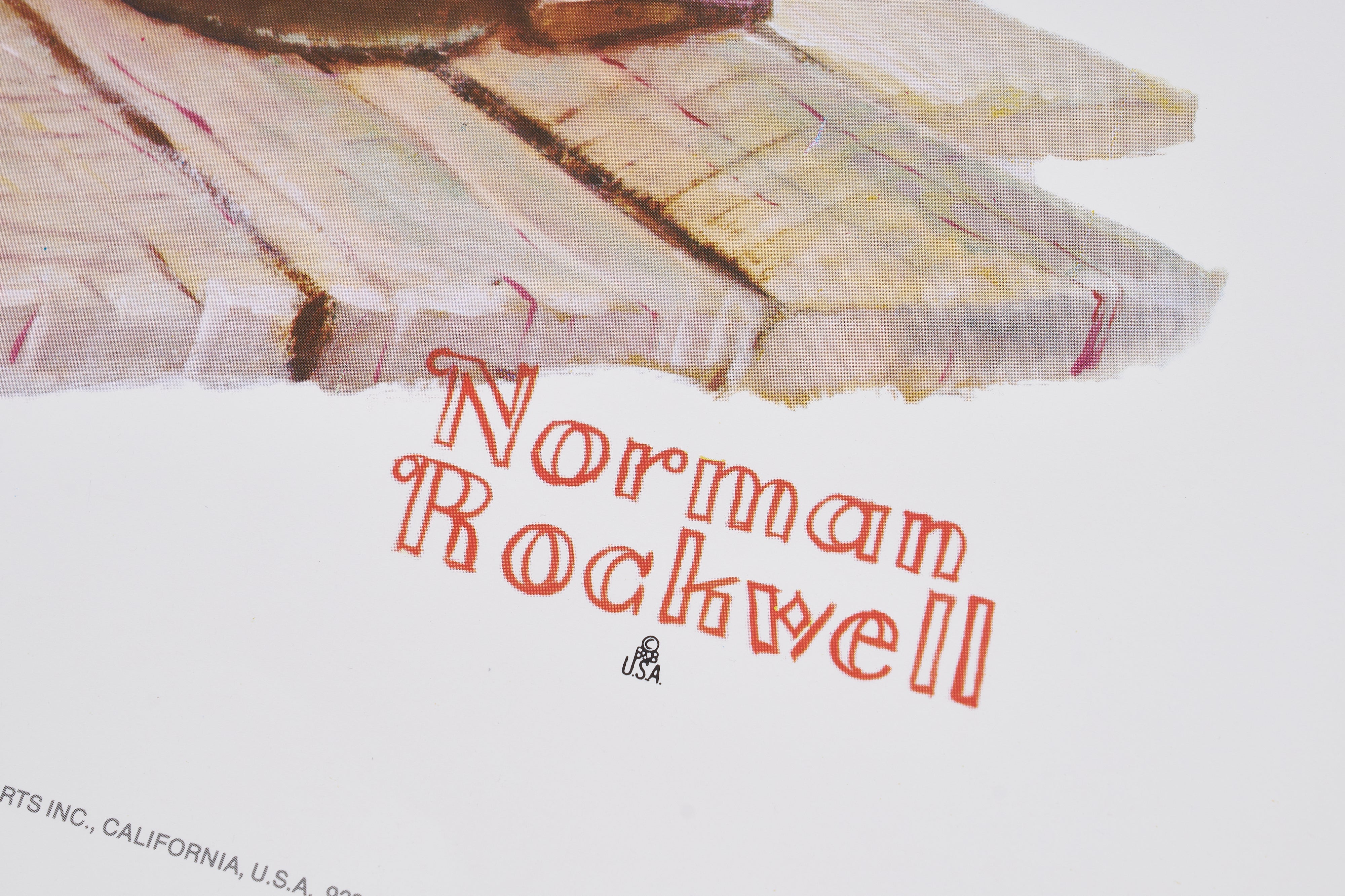 【限定10枚】Going on Sixteen, Chilling Chore 1963 - HADDAD’S FINE ARTS 1980s / ノーマン・ロックウェル