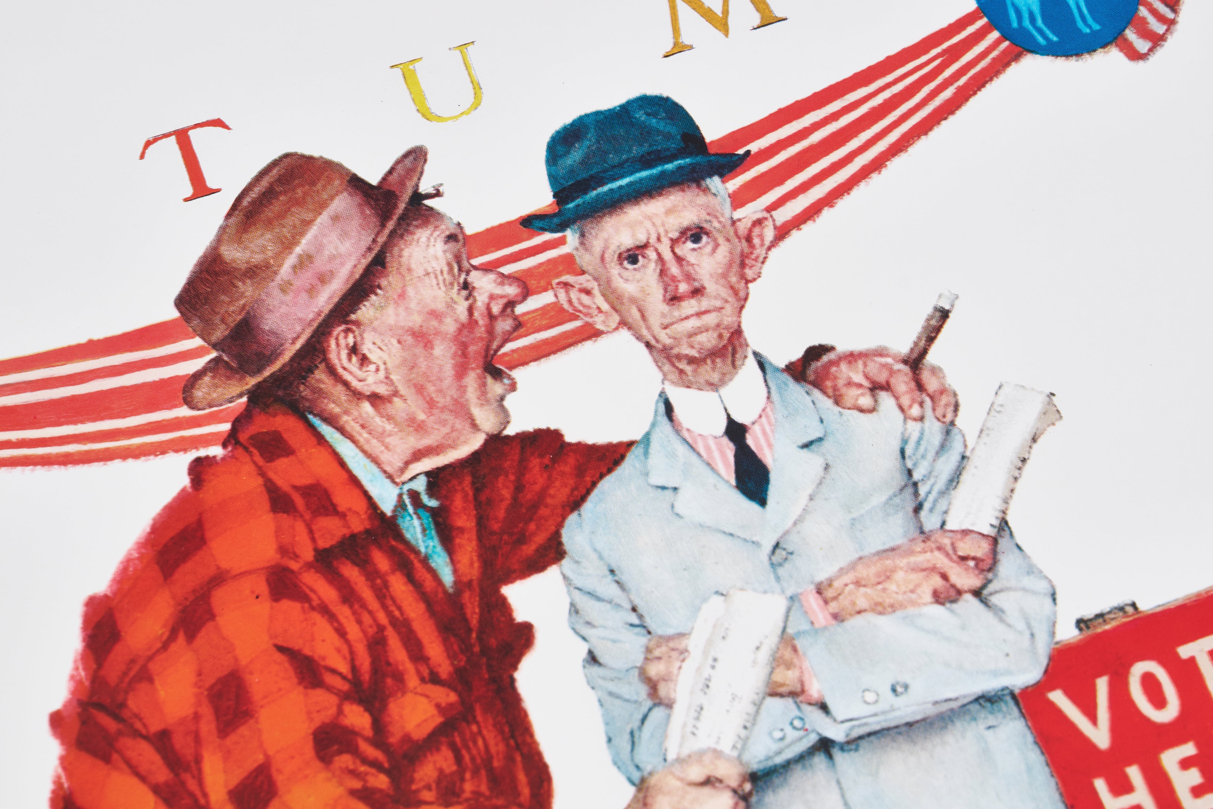 【限定10枚】Old Buddies, Final Speech 1956 - HADDAD’S FINE ARTS 1980s / ノーマン・ロックウェル