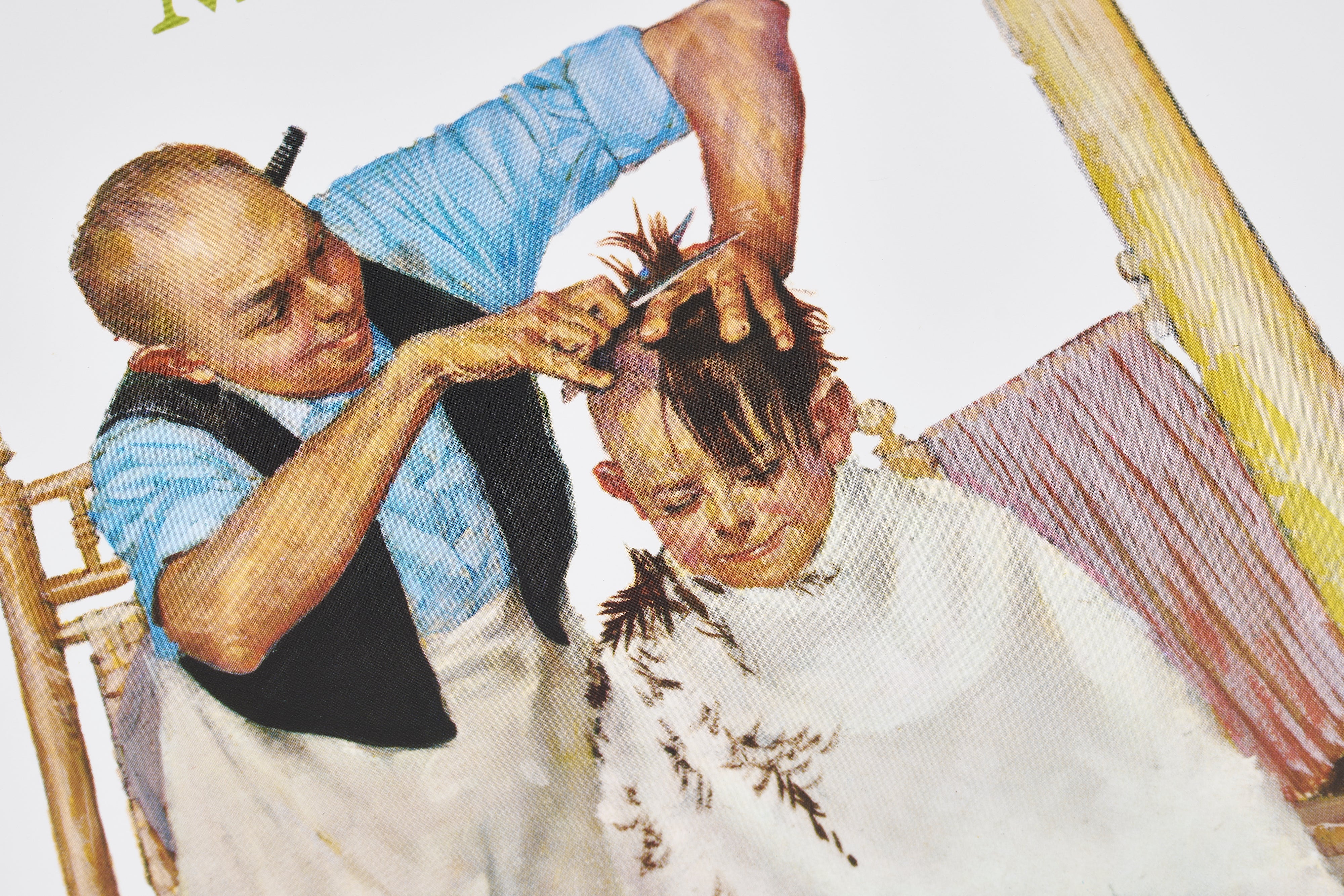 【限定10枚】Going on Sixteen, Shear Agony 1963 - HADDAD’S FINE ARTS 1980s / ノーマン・ロックウェル