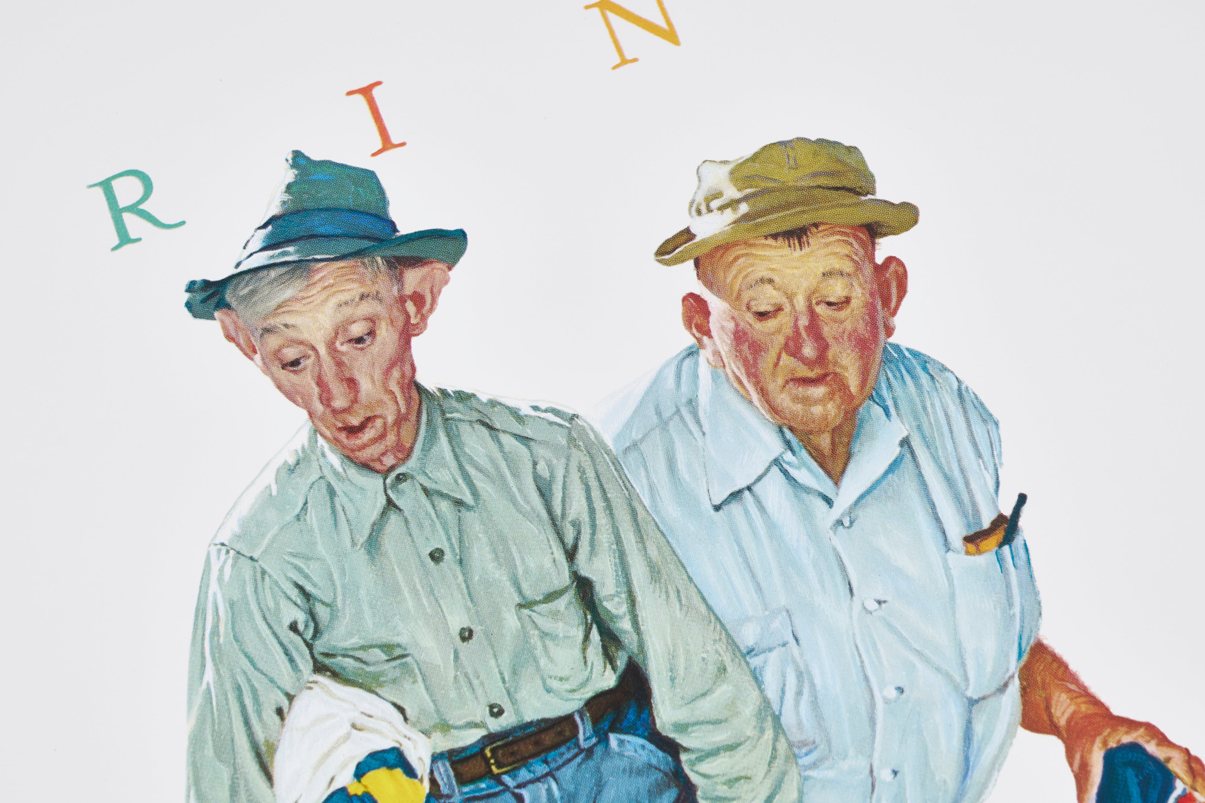 【限定10枚】Old Timers, Sweet Surprise 1953 - HADDAD’S FINE ARTS 1980s / ノーマン・ロックウェル