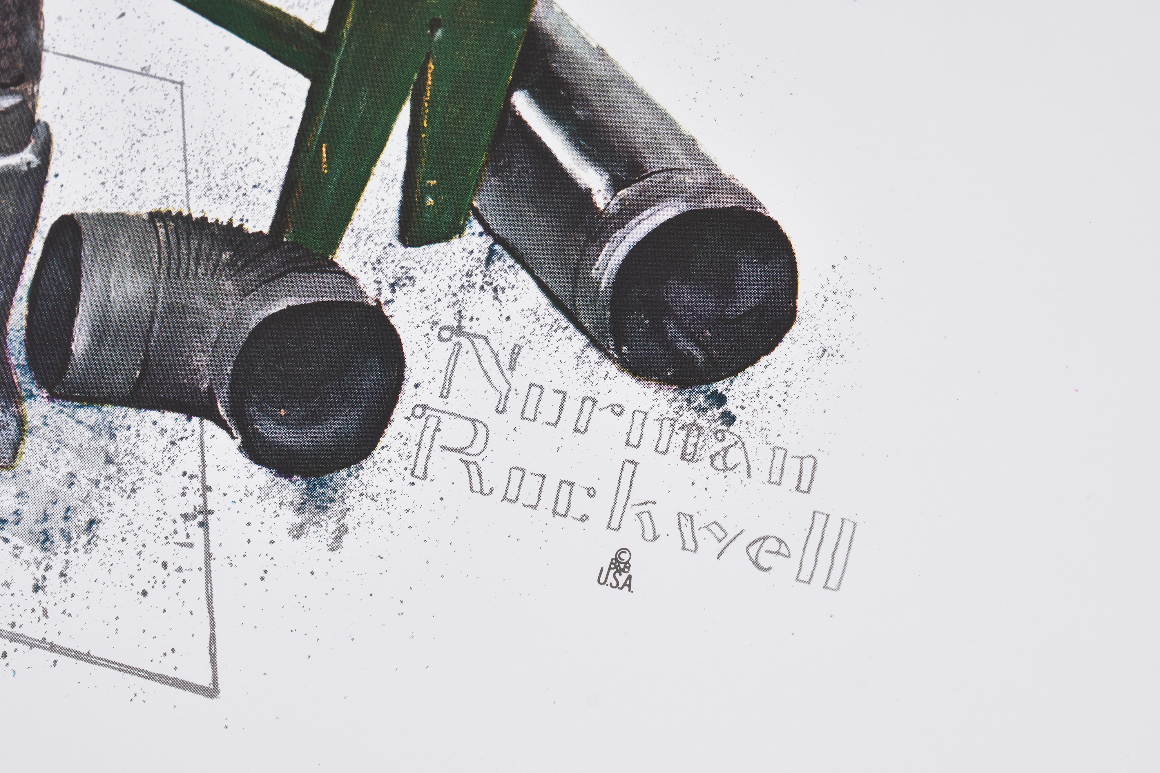 【限定10枚】A Helping Hand, The Coal Season’s Coming 1960 - HADDAD’S FINE ARTS 1980s / ノーマン・ロックウェル