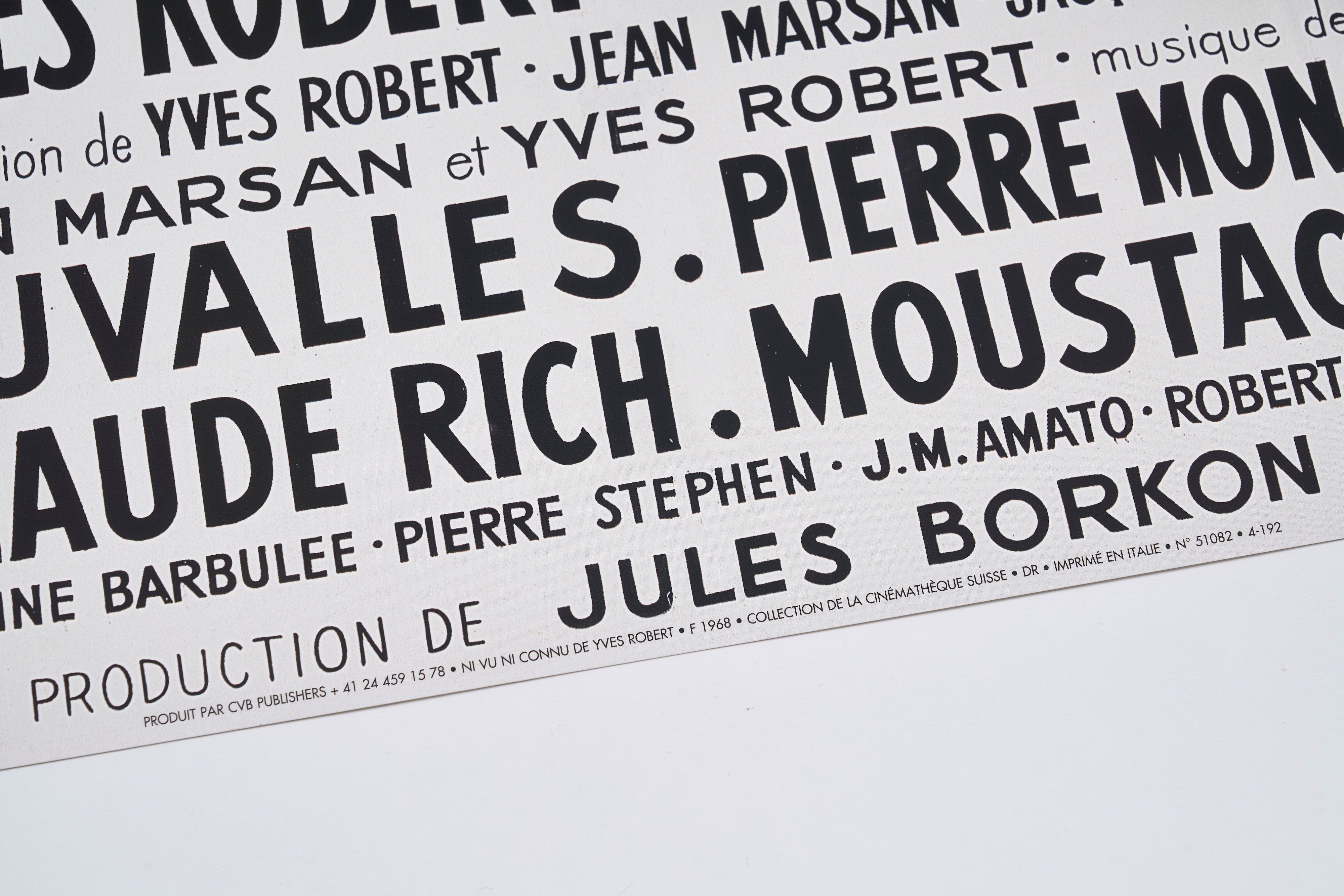 【限定5枚】NI VU… NI CONNU… 1958 - Printed in 2000s / レイモン・サヴィニャック