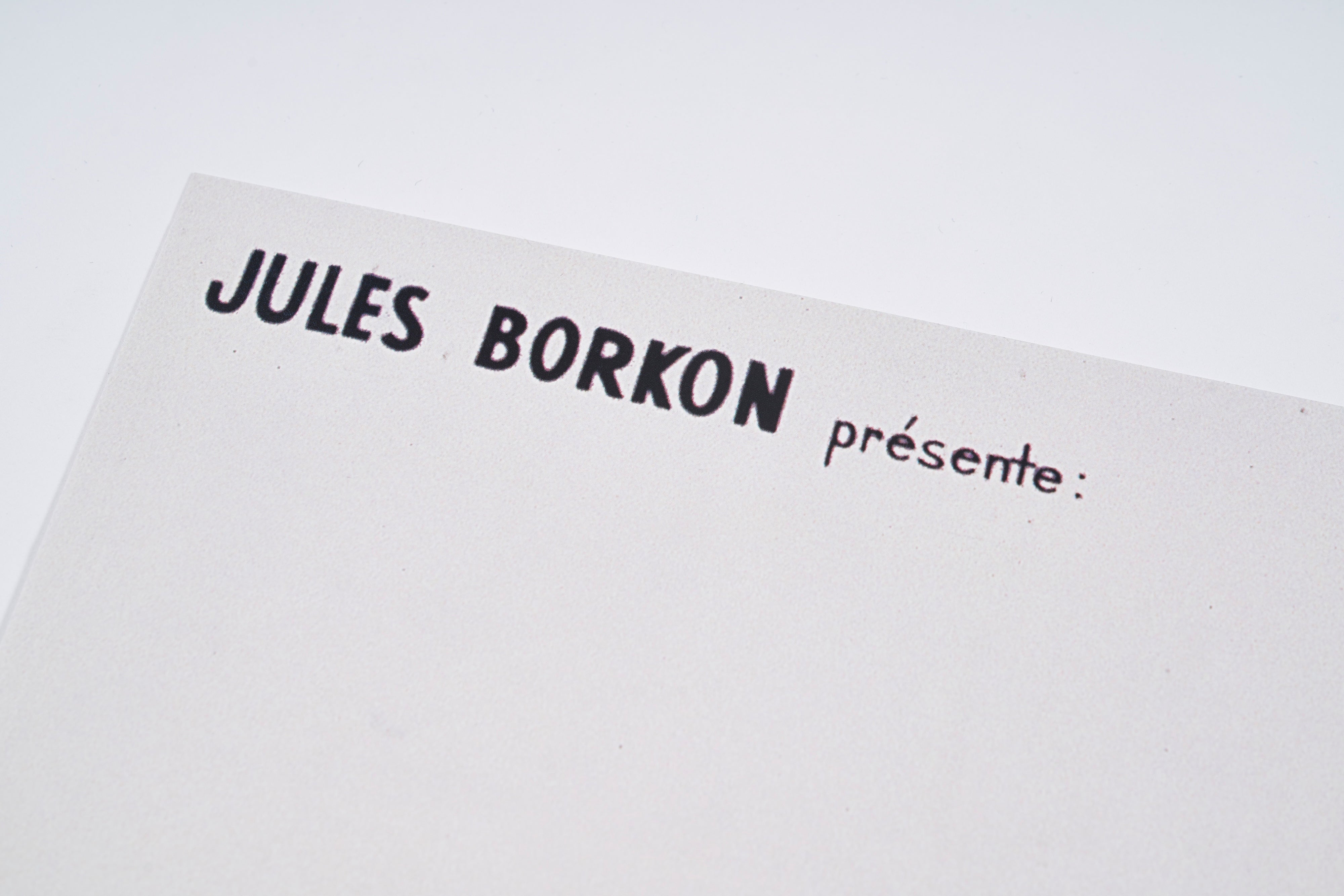 【限定5枚】NI VU… NI CONNU… 1958 - Printed in 2000s / レイモン・サヴィニャック