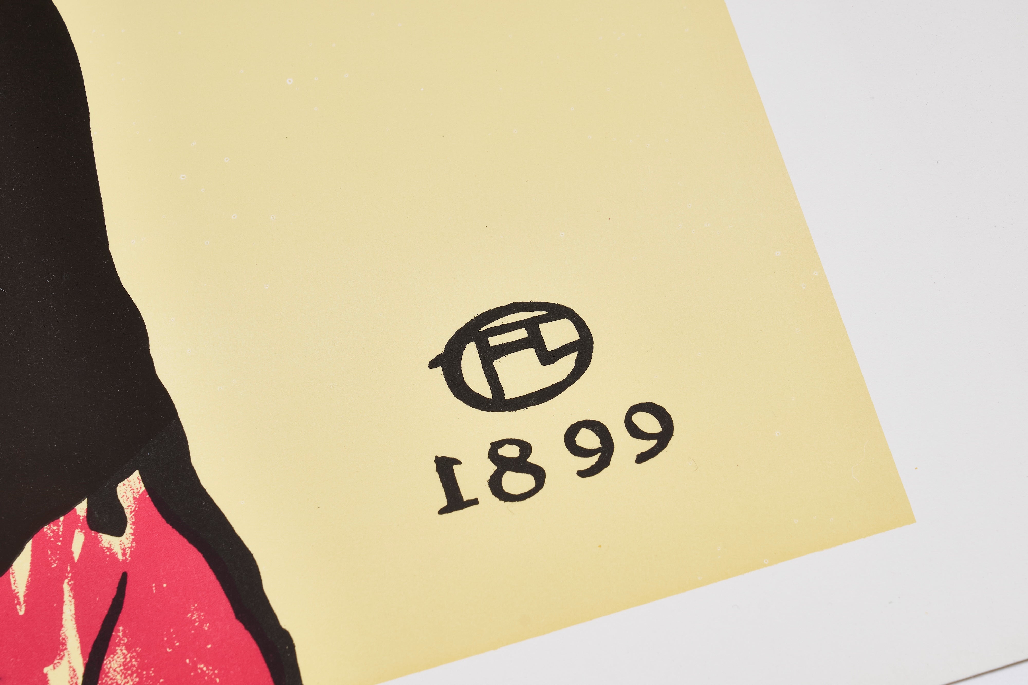 【限定10枚】JANE AVRIL 1899 - Printed in 1990s / アンリ・ド・トゥールーズ=ロートレック