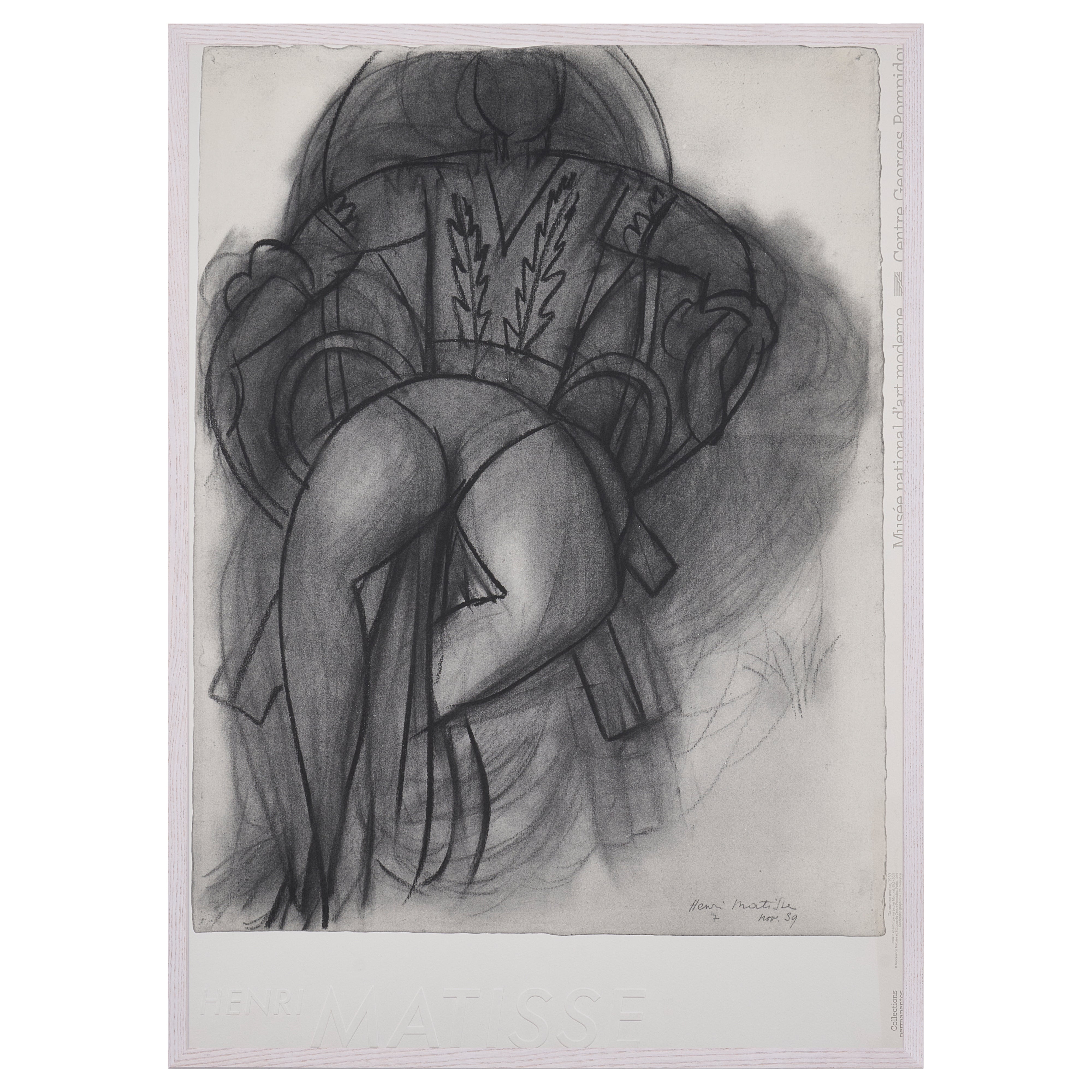 【限定30枚】Danseuse assise 1939 - Succession Matisse et Editions du Centre Pompidou, Paris 1989 / アンリ・マティス