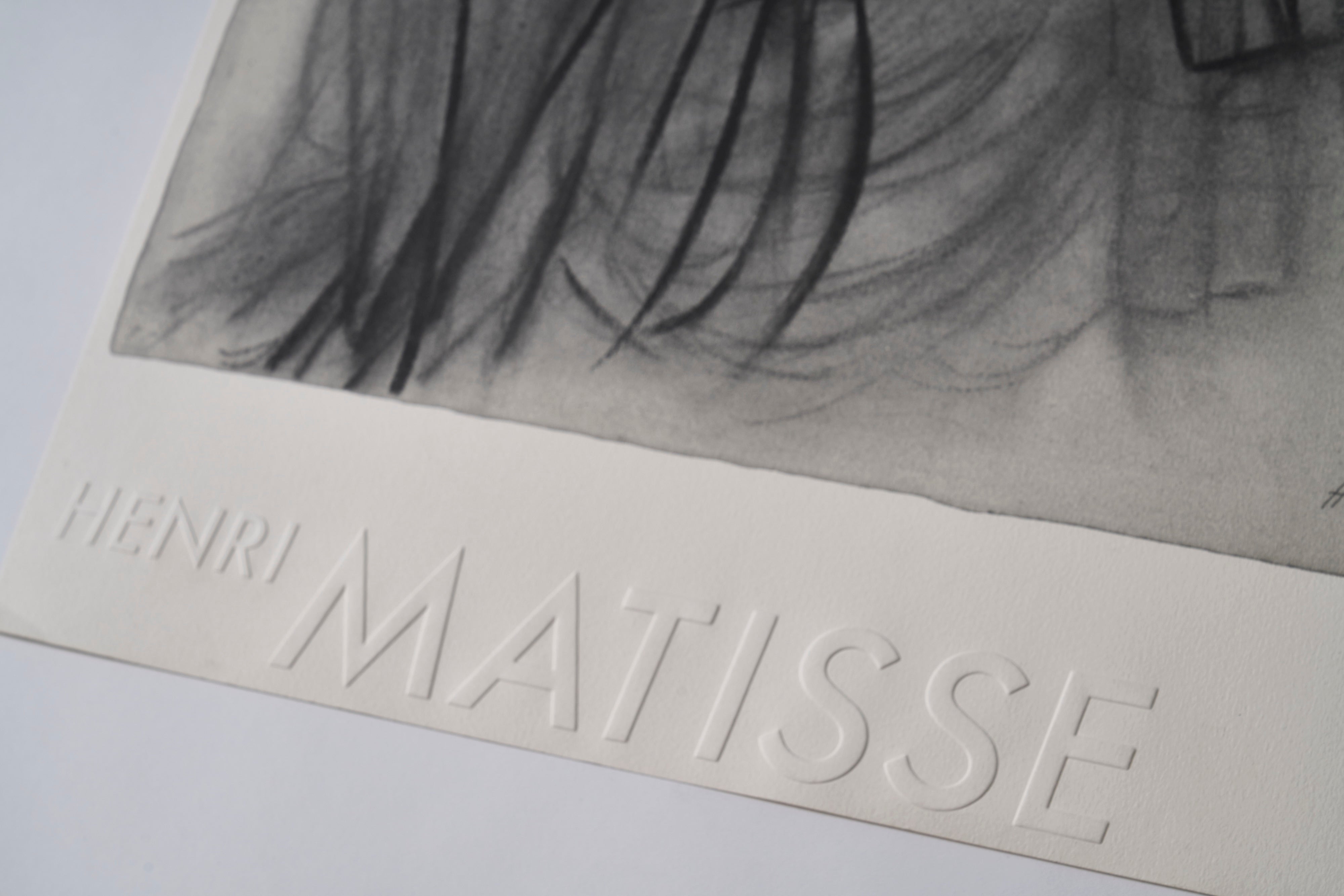 【限定30枚】Danseuse assise 1939 - Succession Matisse et Editions du Centre Pompidou, Paris 1989 / アンリ・マティス