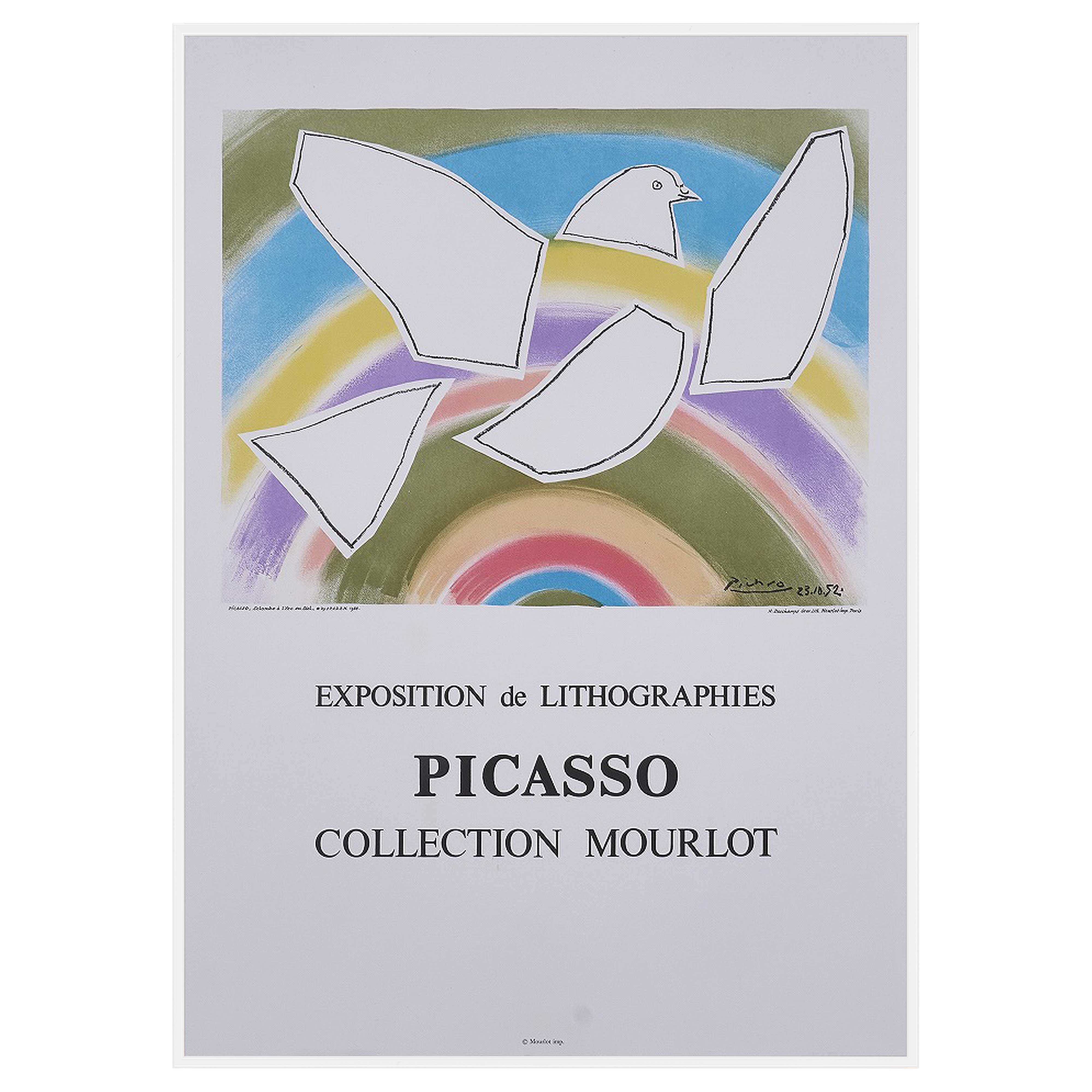 【限定10枚】EXPOSITION de LITHOGRAPHIE - PICASSO COLLECTION MOURLOT 1988 / パブロ・ピカソ