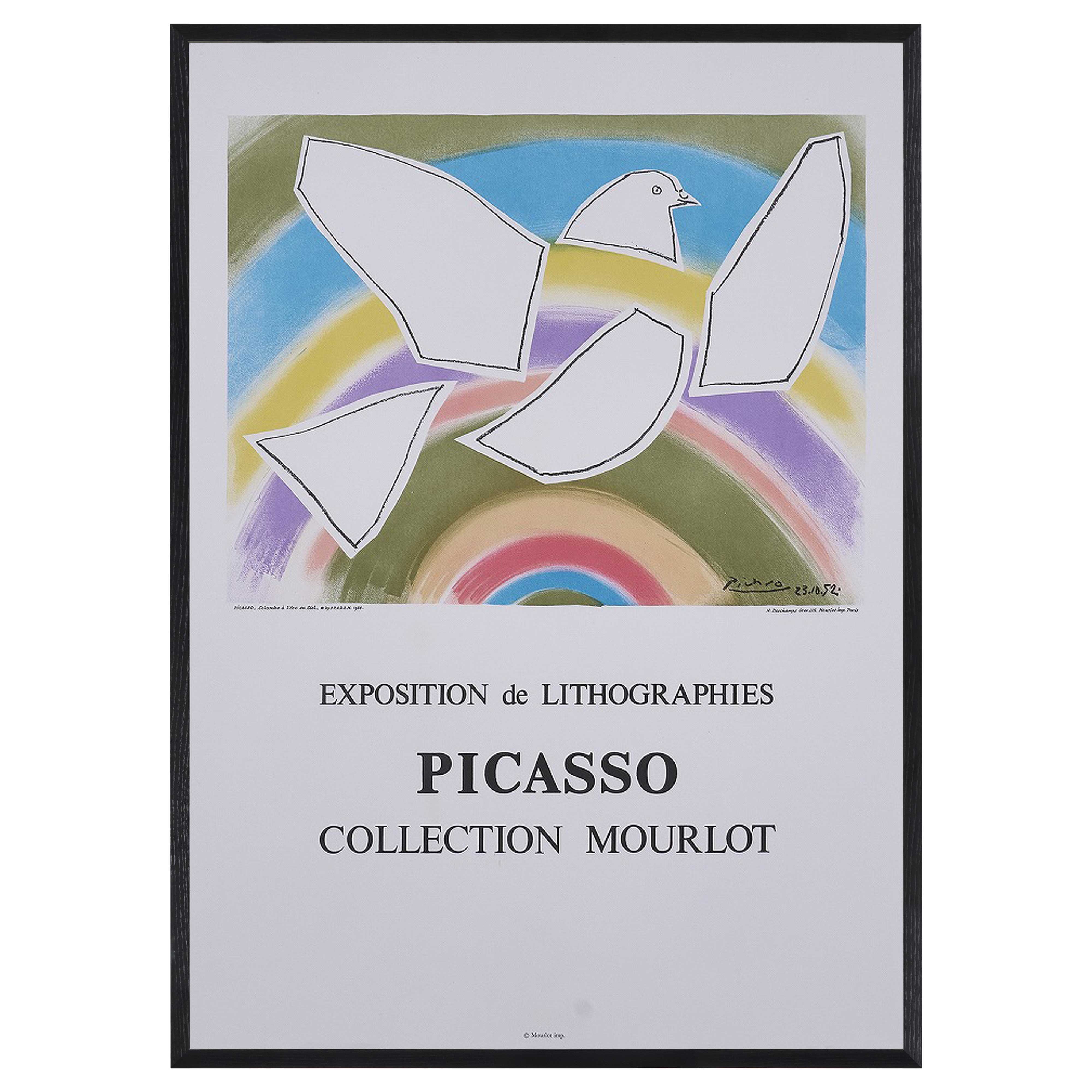 【限定10枚】EXPOSITION de LITHOGRAPHIE - PICASSO COLLECTION MOURLOT 1988 / パブロ・ピカソ
