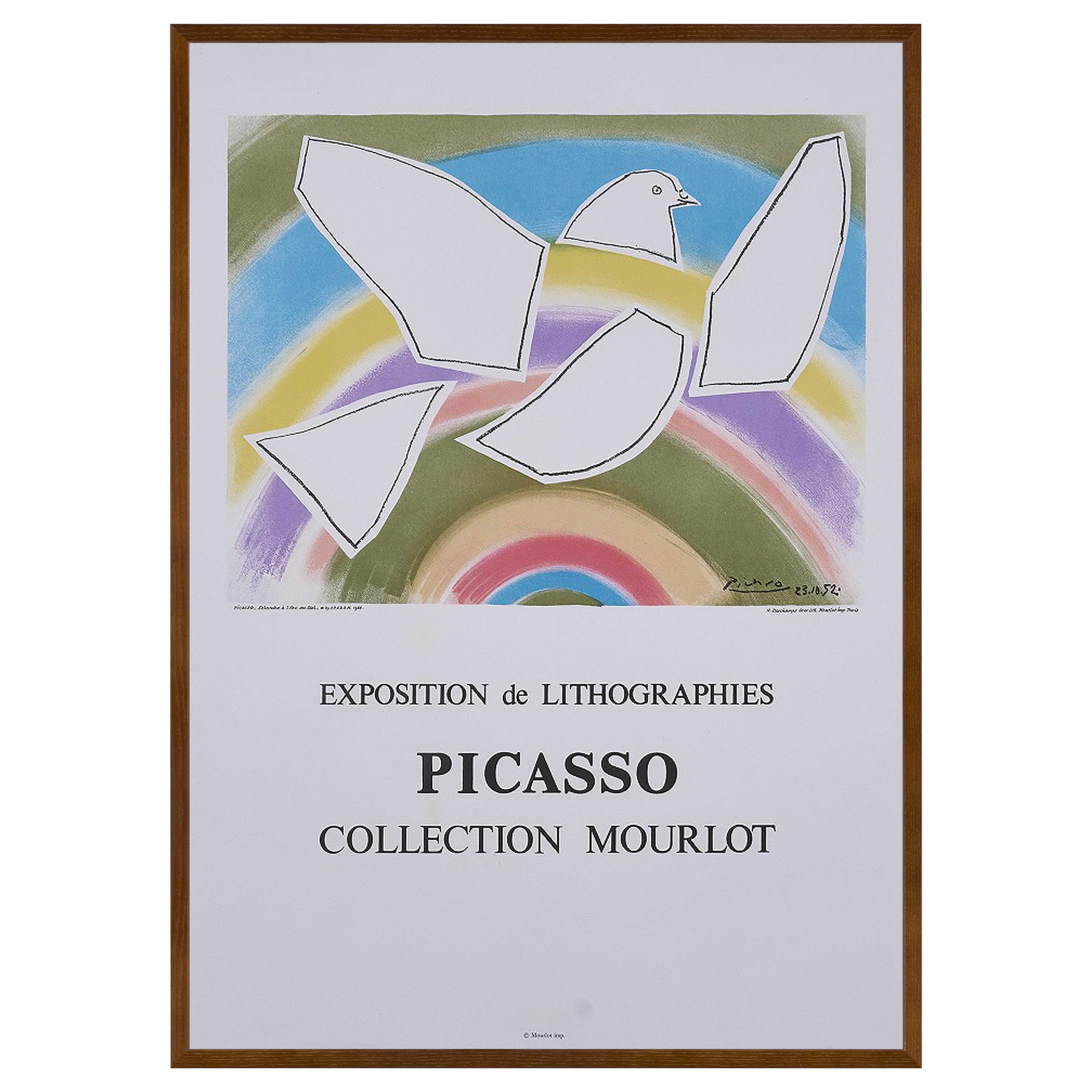 【限定10枚】EXPOSITION de LITHOGRAPHIE - PICASSO COLLECTION MOURLOT 1988 / パブロ・ピカソ
