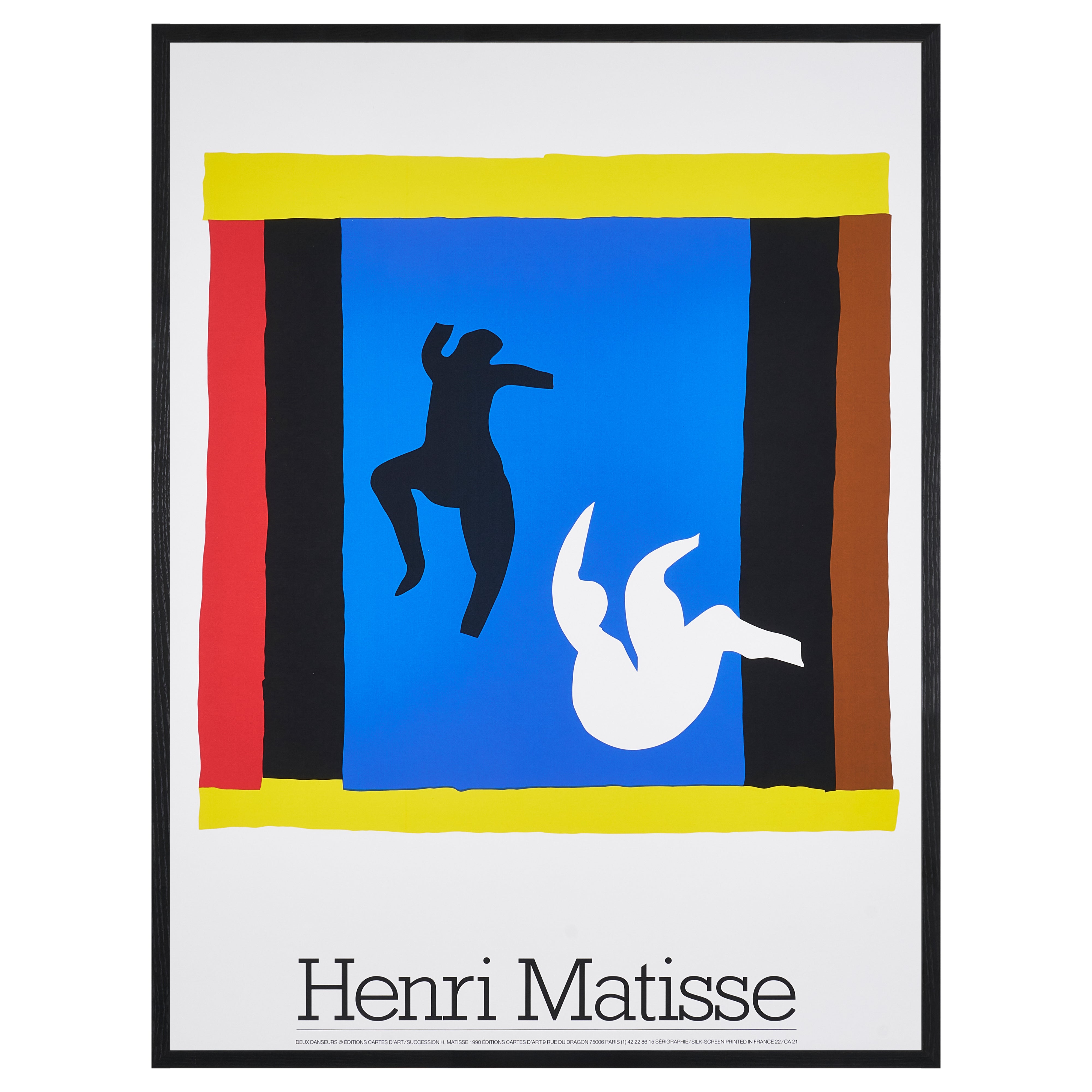【限定5枚】DEUX DANSEURS 1938 - EDITIONS CARTES D’ART 1990 / アンリ・マティス