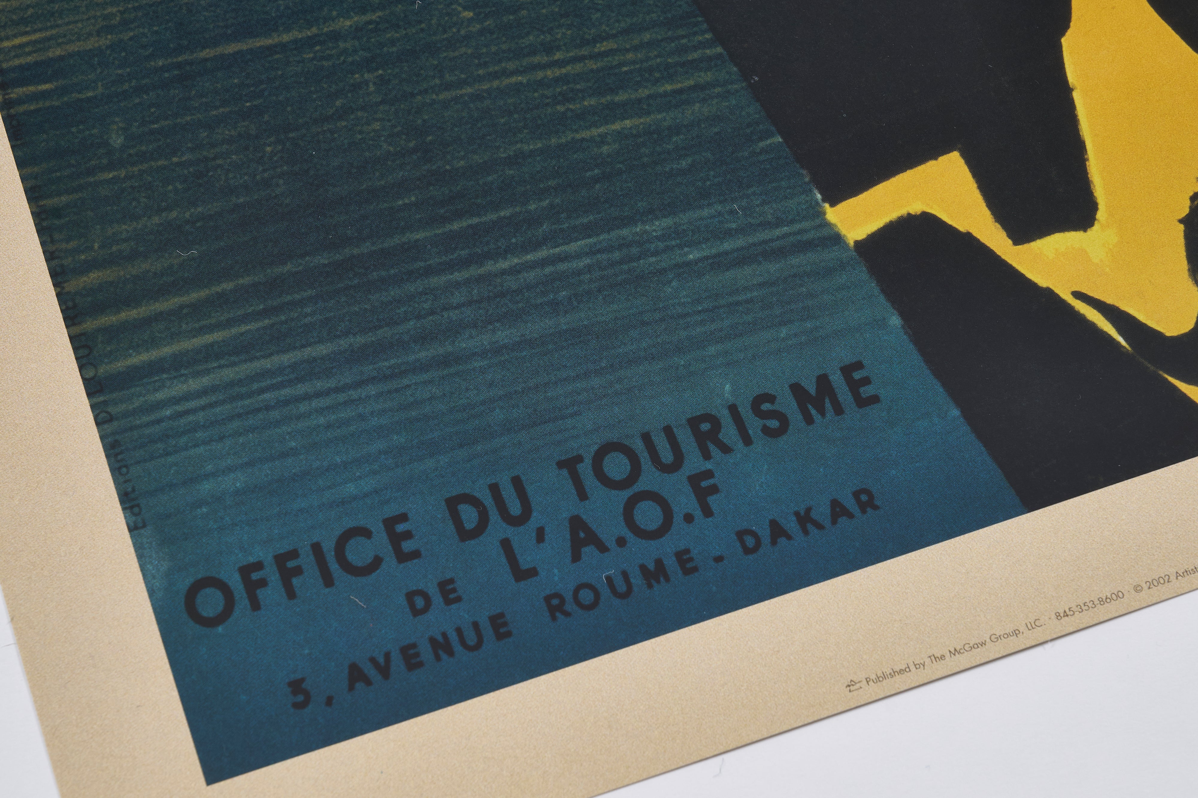 【限定10枚】AFRIQUE OCCIDENTALE FRANÇAISE 1938 - The McGaw Group, LLC 2002 / ポール・コラン
