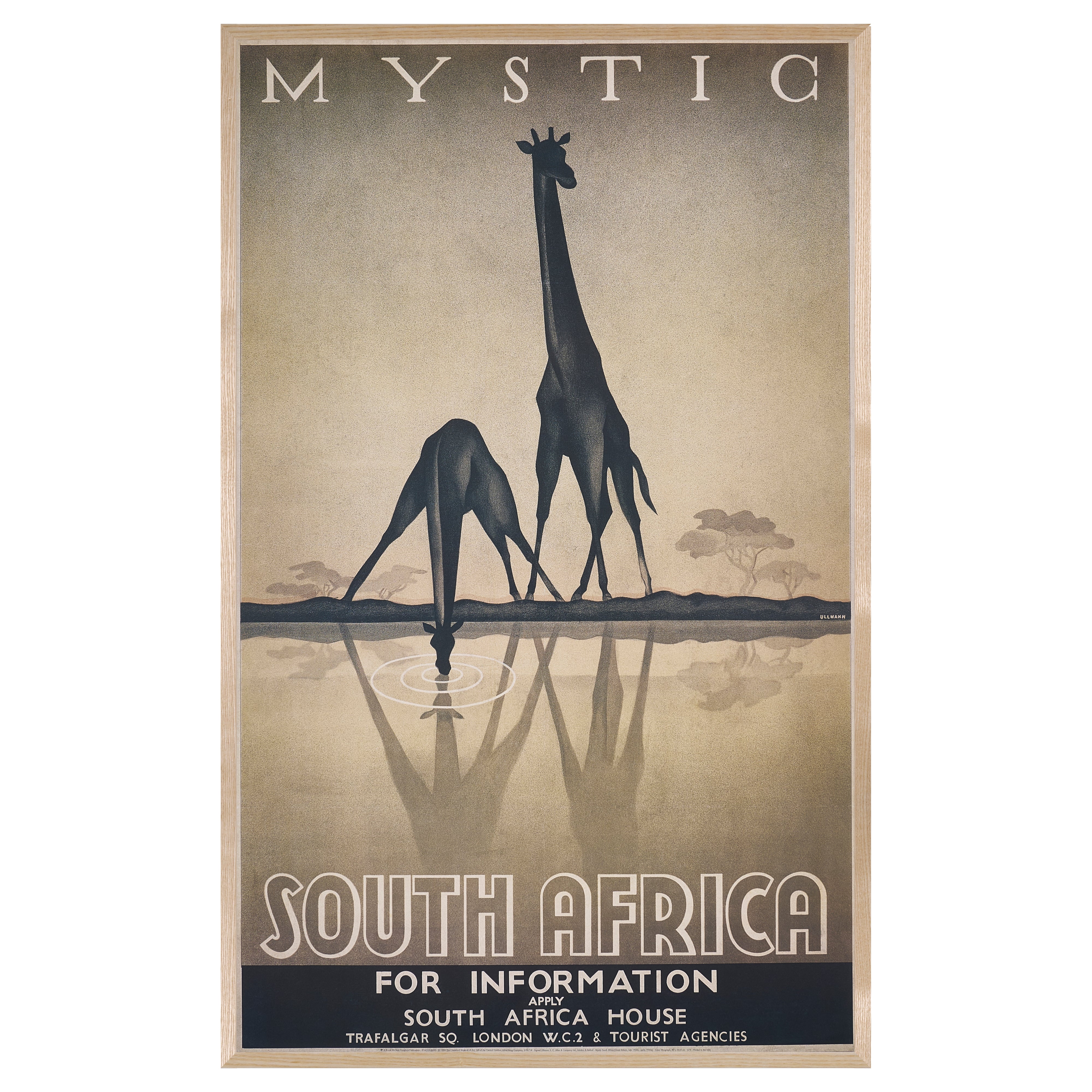 【限定5枚】MYSTIC SOUTH AFRICA 1920s-1930s - A. Bruce McGaw Graphics 1999 / ゲイル・ウルマン