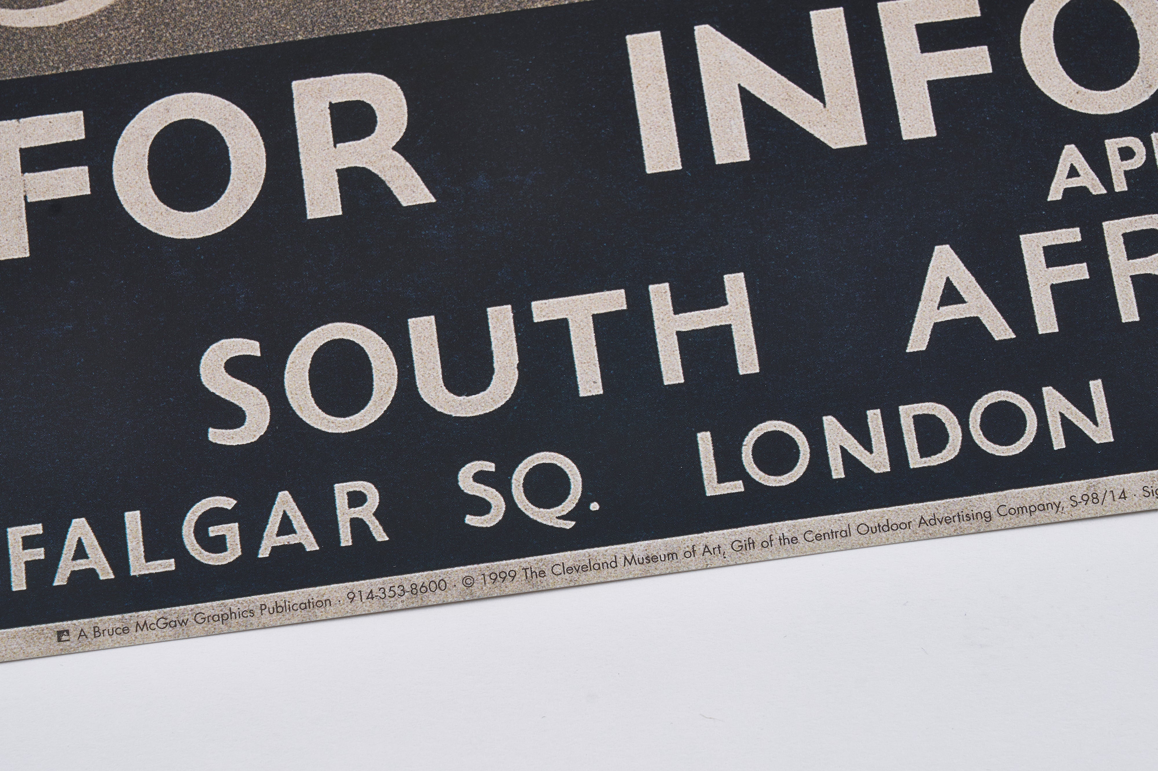 【限定5枚】MYSTIC SOUTH AFRICA 1920s-1930s - A. Bruce McGaw Graphics 1999 / ゲイル・ウルマン