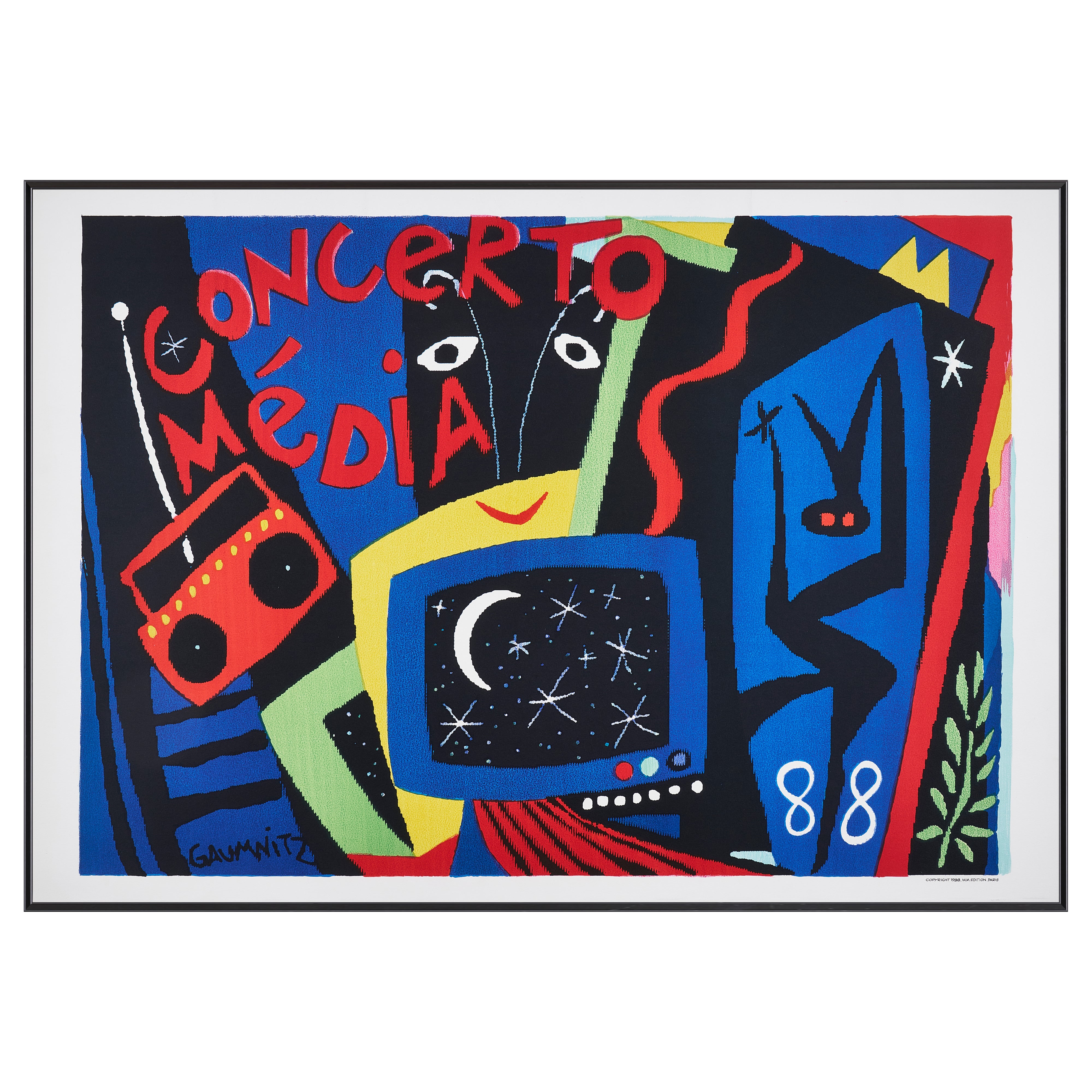 【限定10枚】CONCERTO MEDIA 1988 / ミカエル・ガウムニッツ