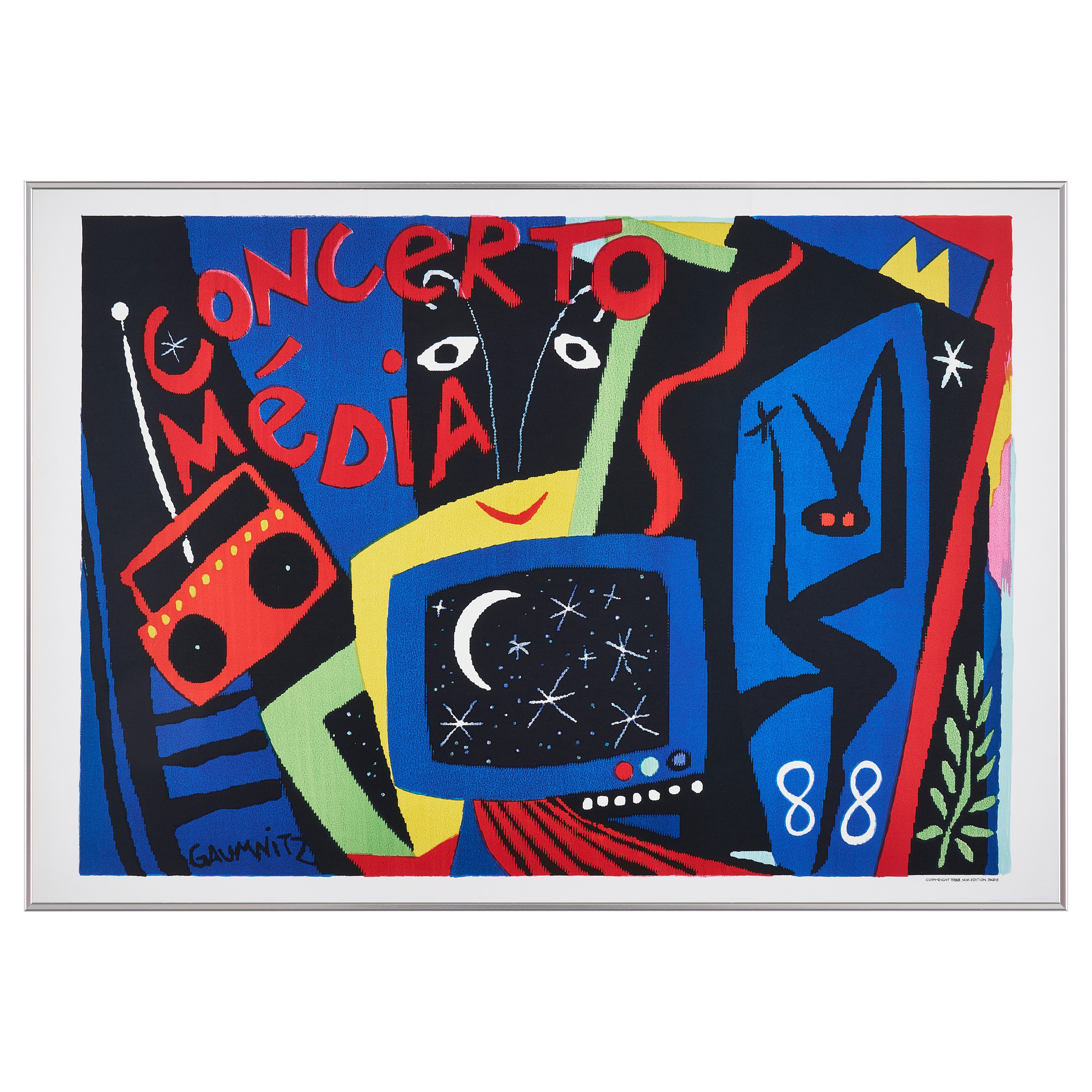 【限定10枚】CONCERTO MEDIA 1988 / ミカエル・ガウムニッツ