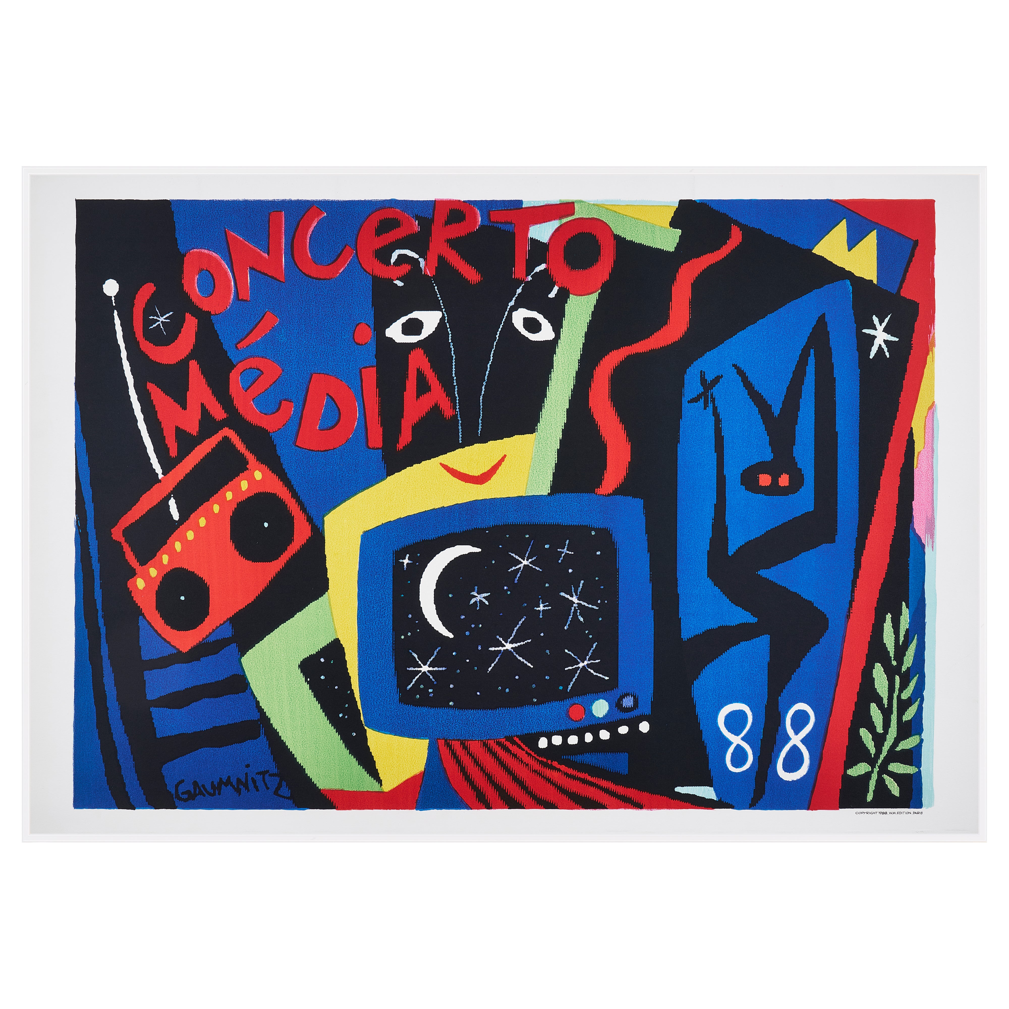【限定10枚】CONCERTO MEDIA 1988 / ミカエル・ガウムニッツ