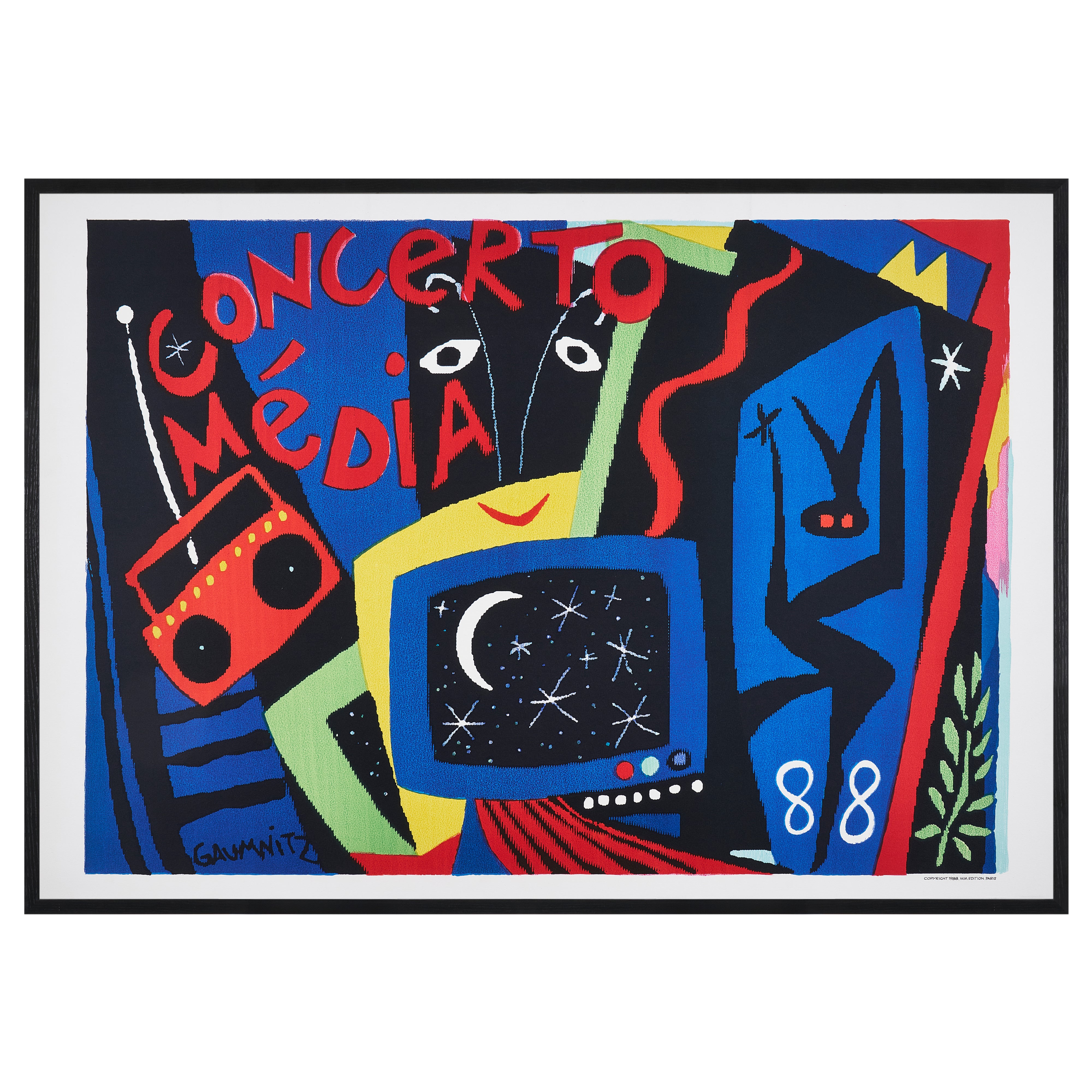 【限定10枚】CONCERTO MEDIA 1988 / ミカエル・ガウムニッツ