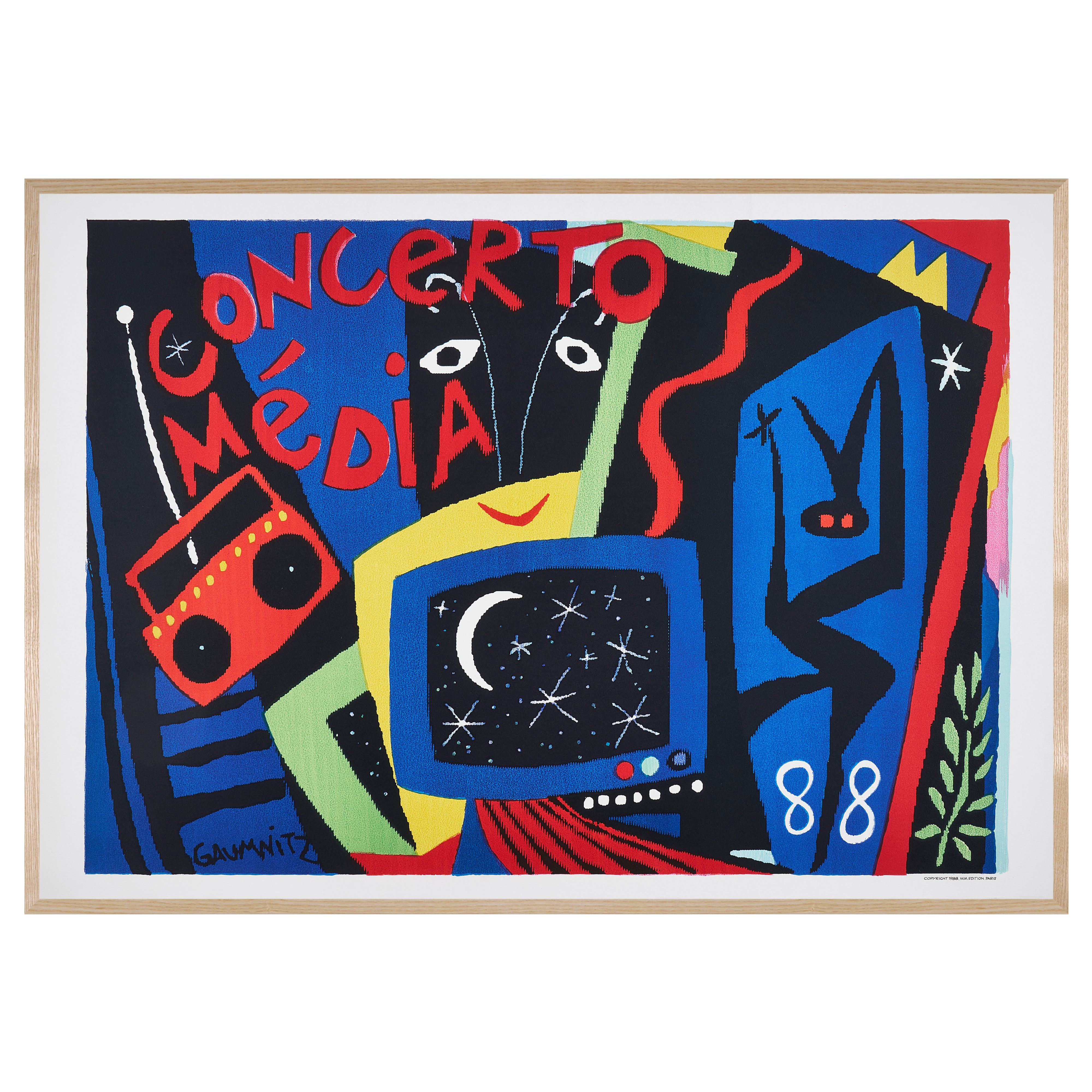 【限定10枚】CONCERTO MEDIA 1988 / ミカエル・ガウムニッツ