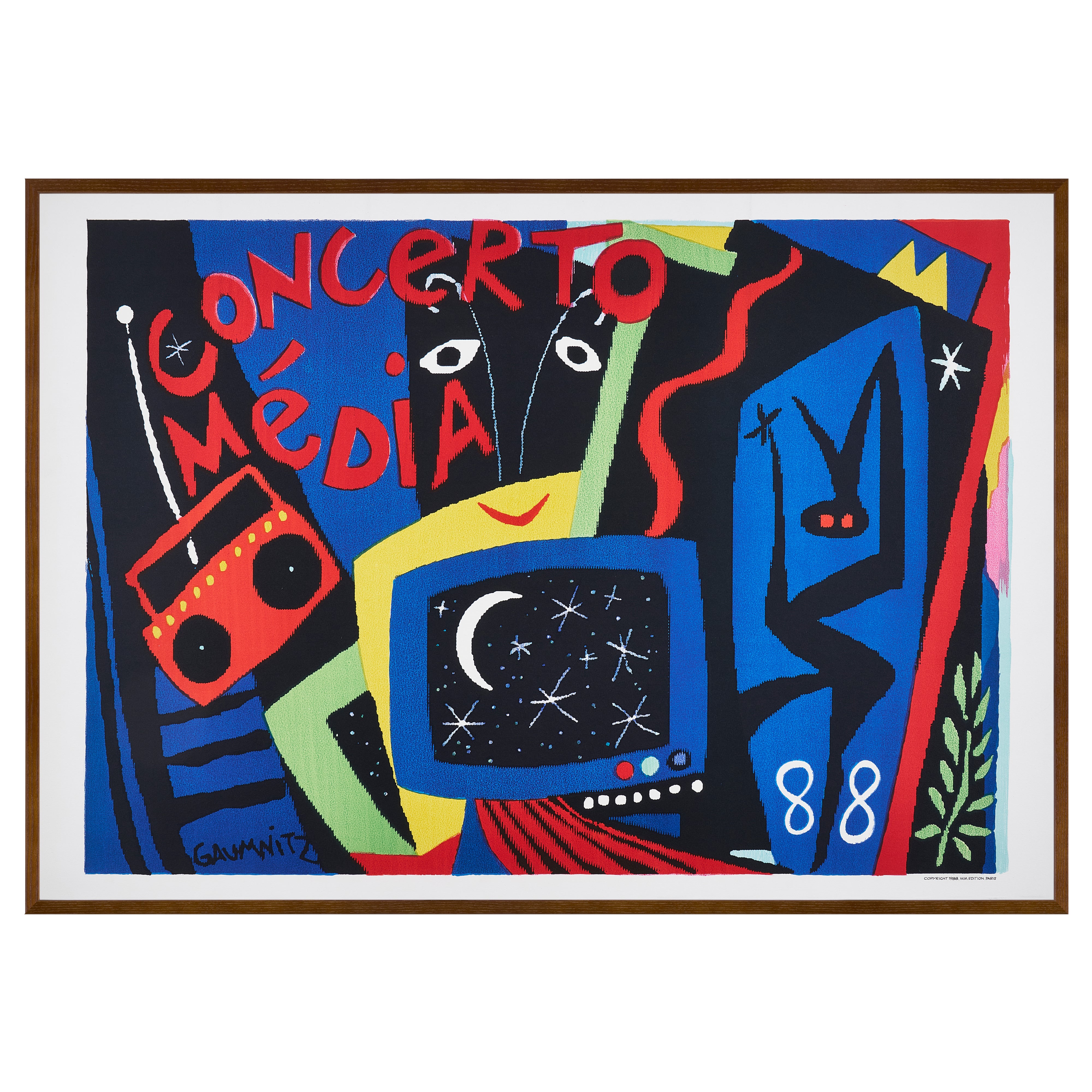 【限定10枚】CONCERTO MEDIA 1988 / ミカエル・ガウムニッツ
