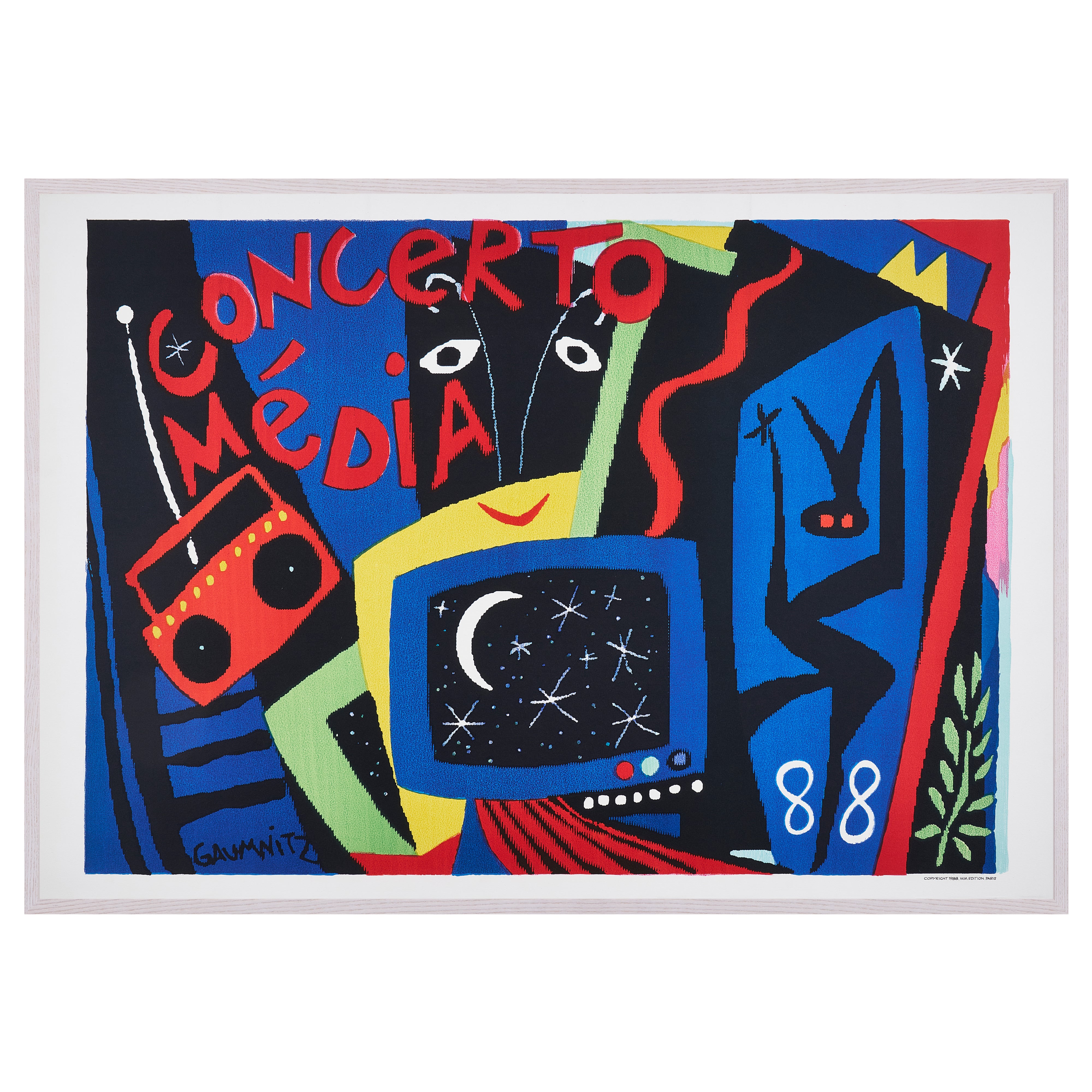 【限定10枚】CONCERTO MEDIA 1988 / ミカエル・ガウムニッツ