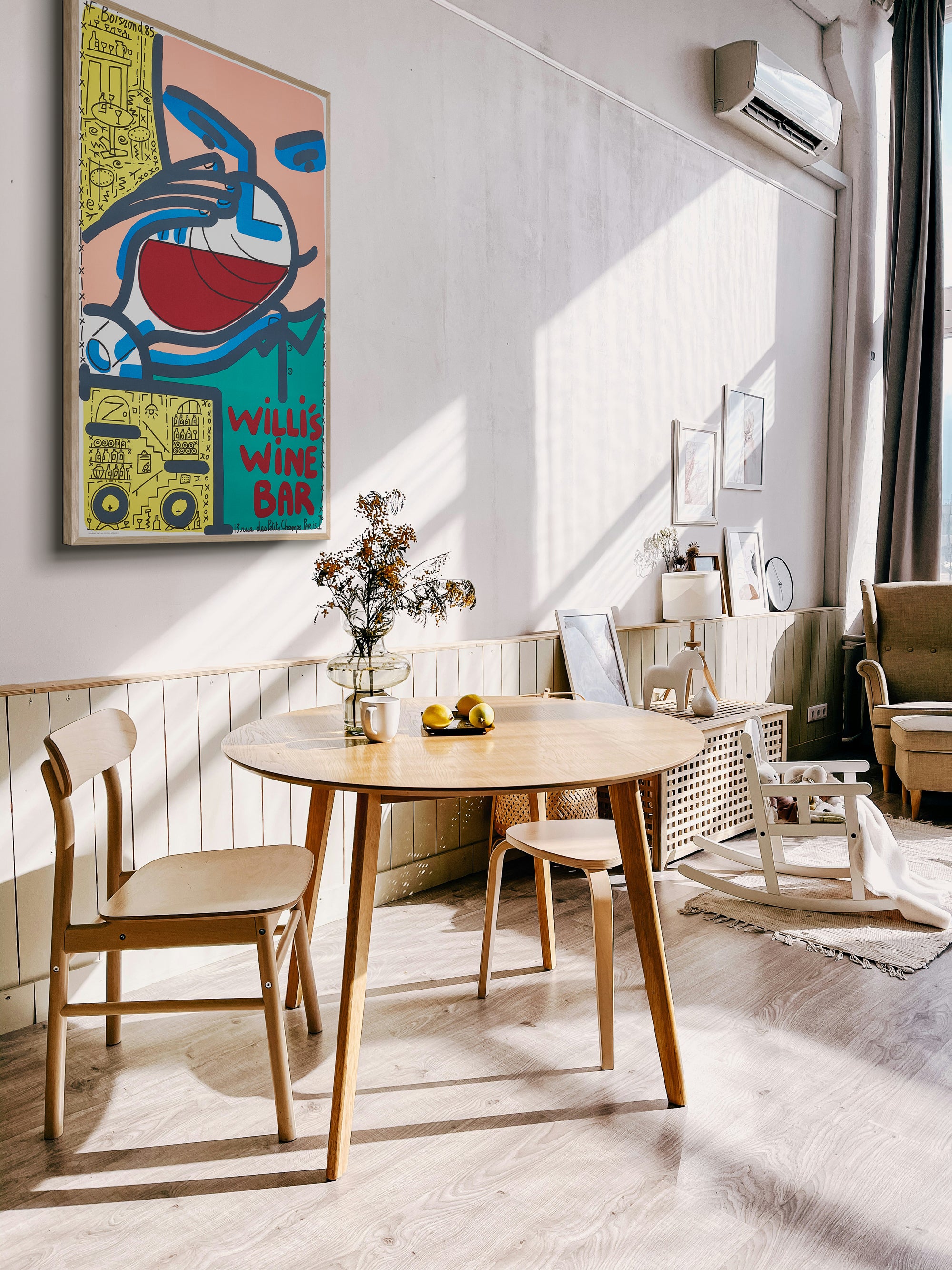 【限定10枚】WILLI’S WINE BAR 1985 / フランソワ・ボワロン