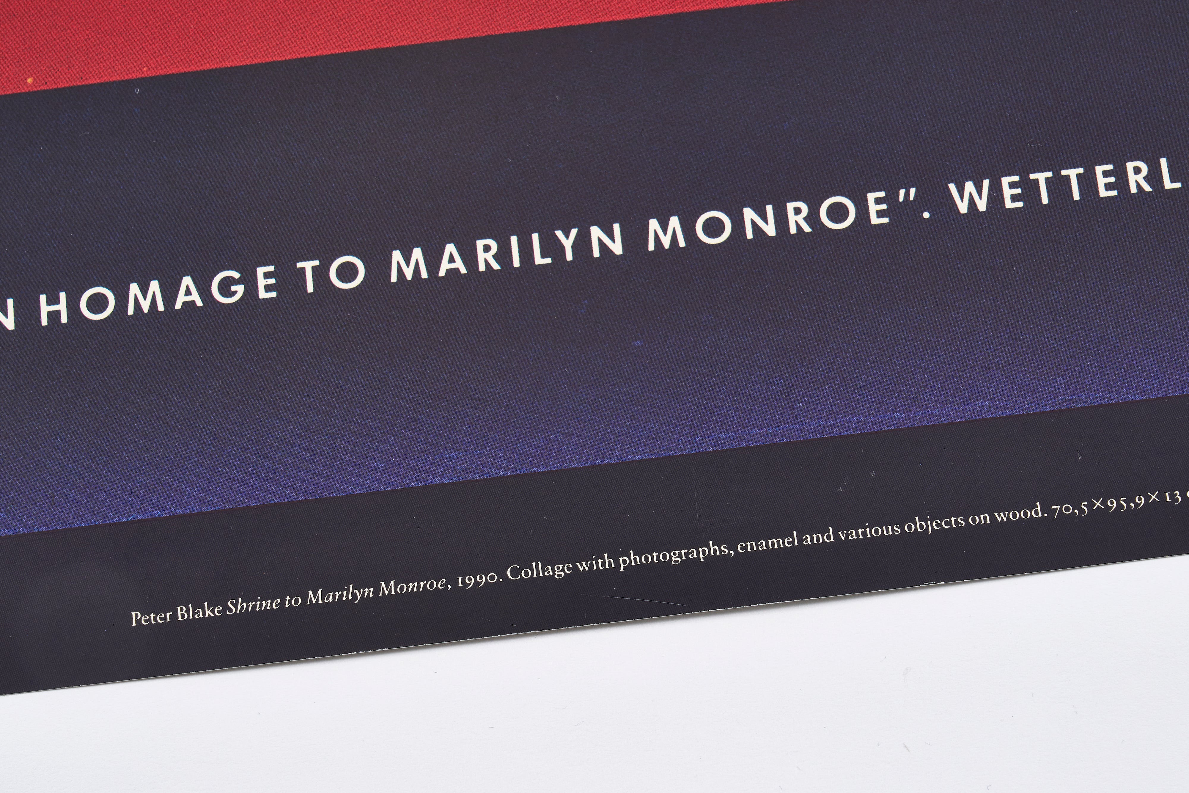 【限定10枚】Shrine to Marilyn Monroe 1990 - Wetterling Gallary 1990 / ピーター・ブレイク