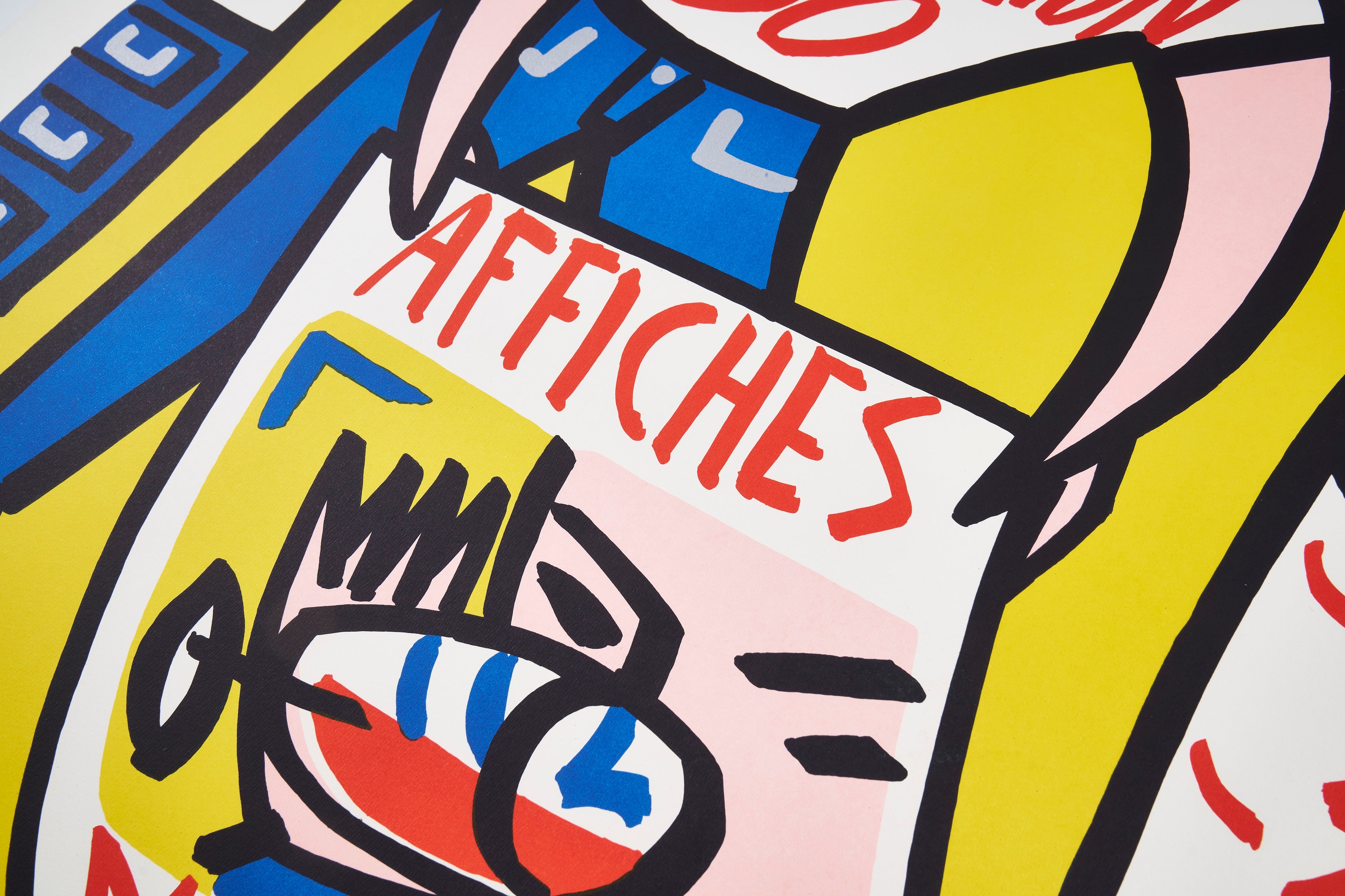 【限定10枚】Génération 80, Affiches d’artistes 1988 / フランソワ・ボワロン