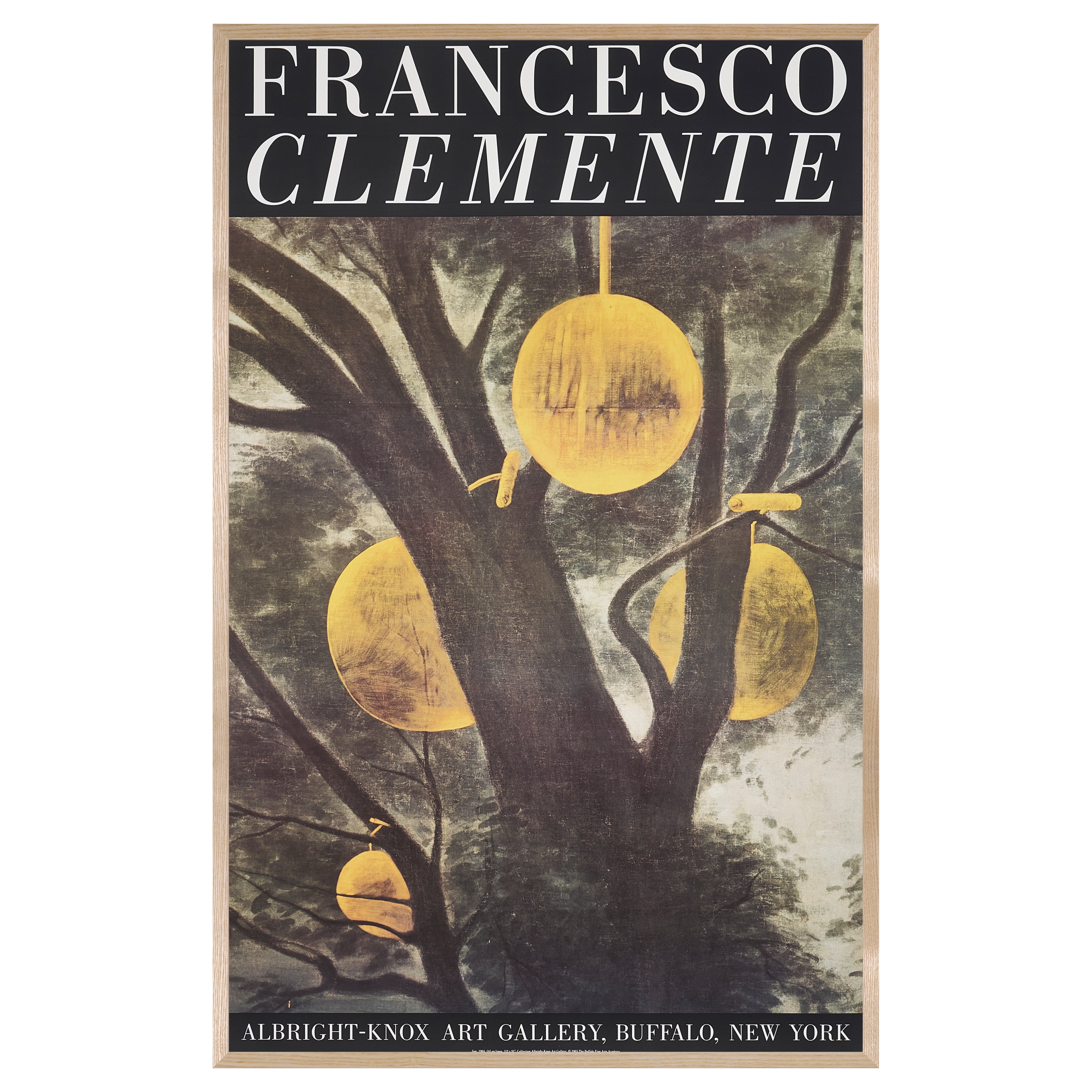 【限定5枚】Son 1984 - ALBRIGHT-KNOX ART GALLERY 1985 / フランチェスコ・クレメンテ