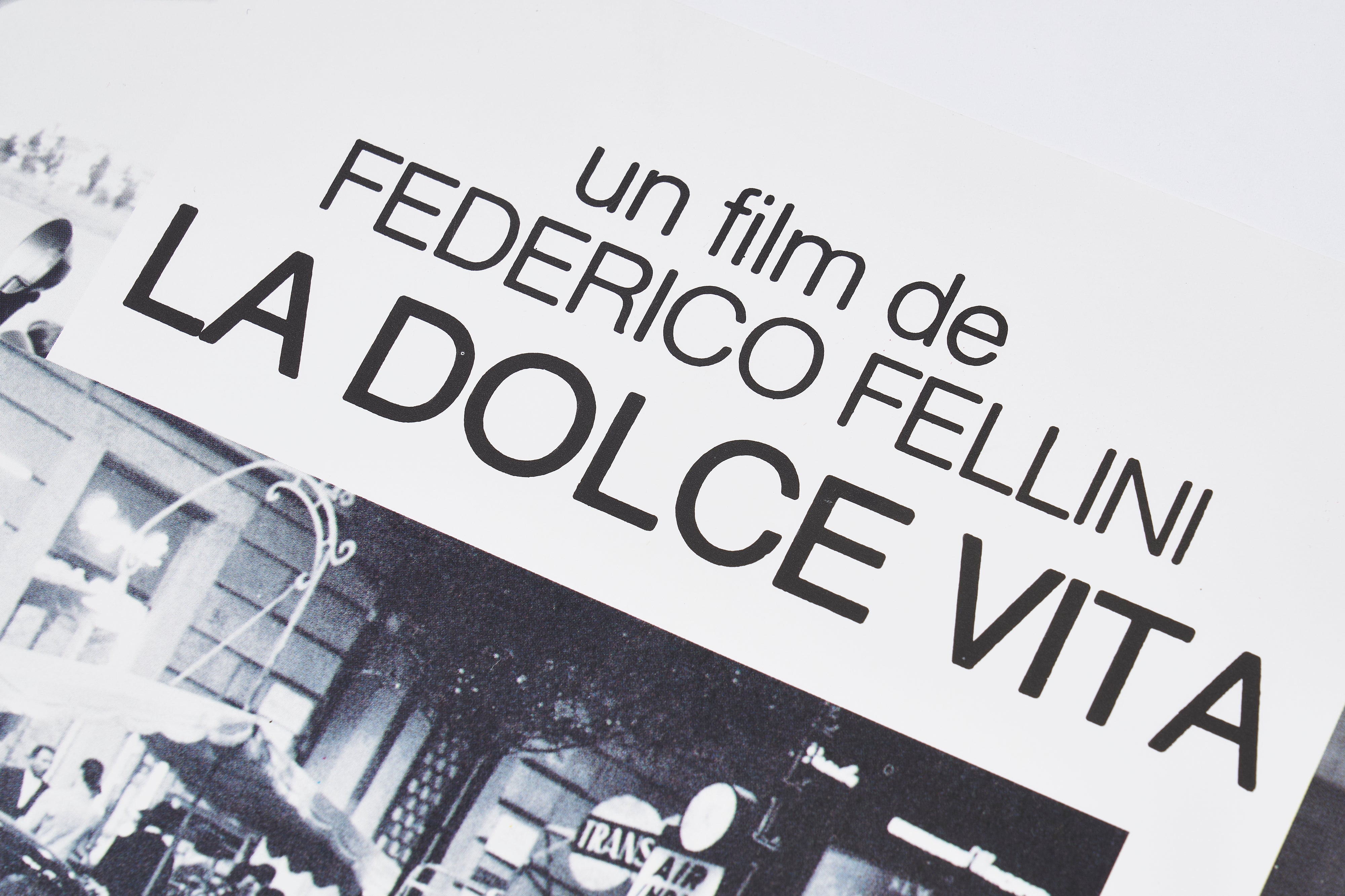 【限定5枚】La Dolce Vita 1995 / 映画ポスター