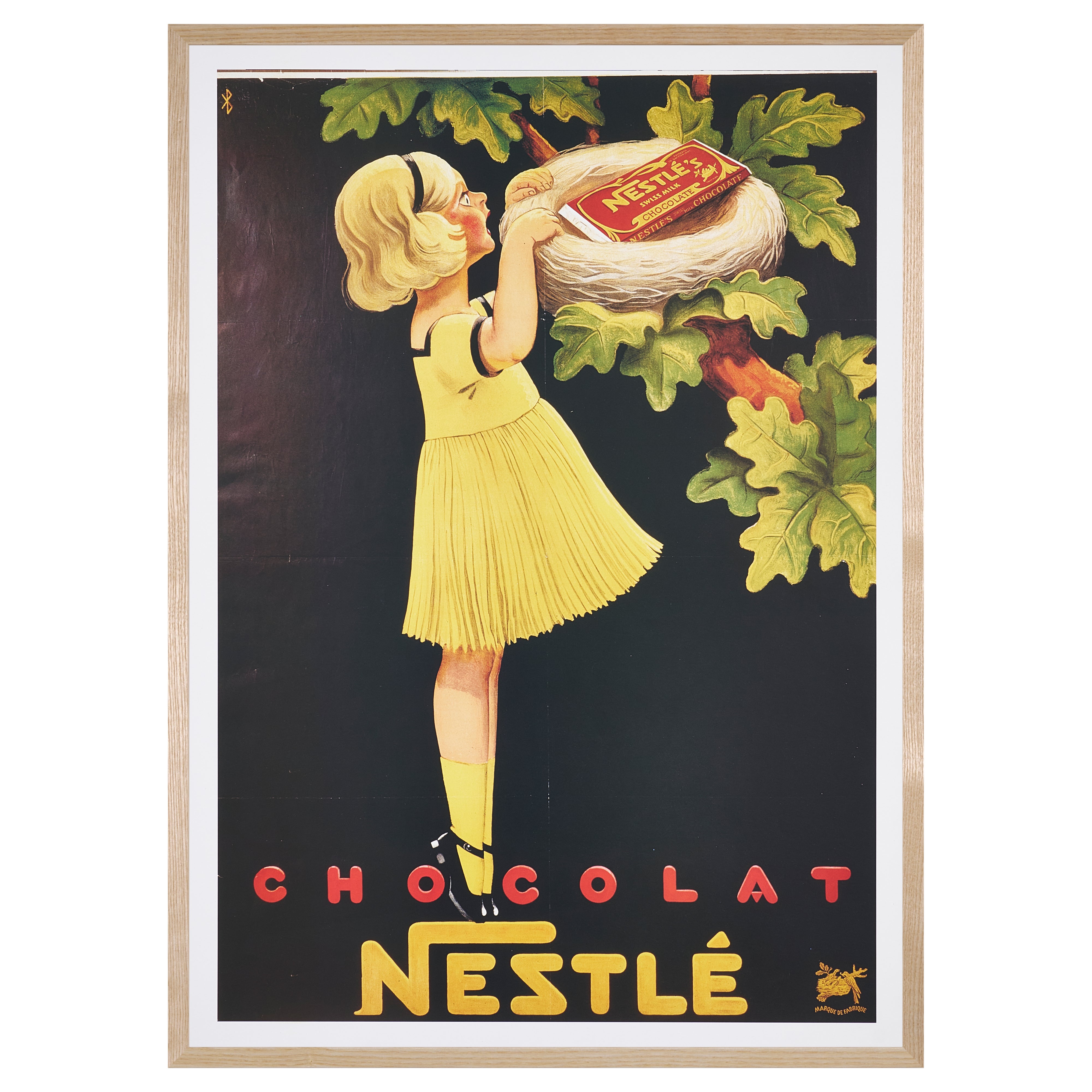 【限定5枚】CHOCOLAT NESTLE 1930s - Editions Clouet, France 1994 / アノニマス