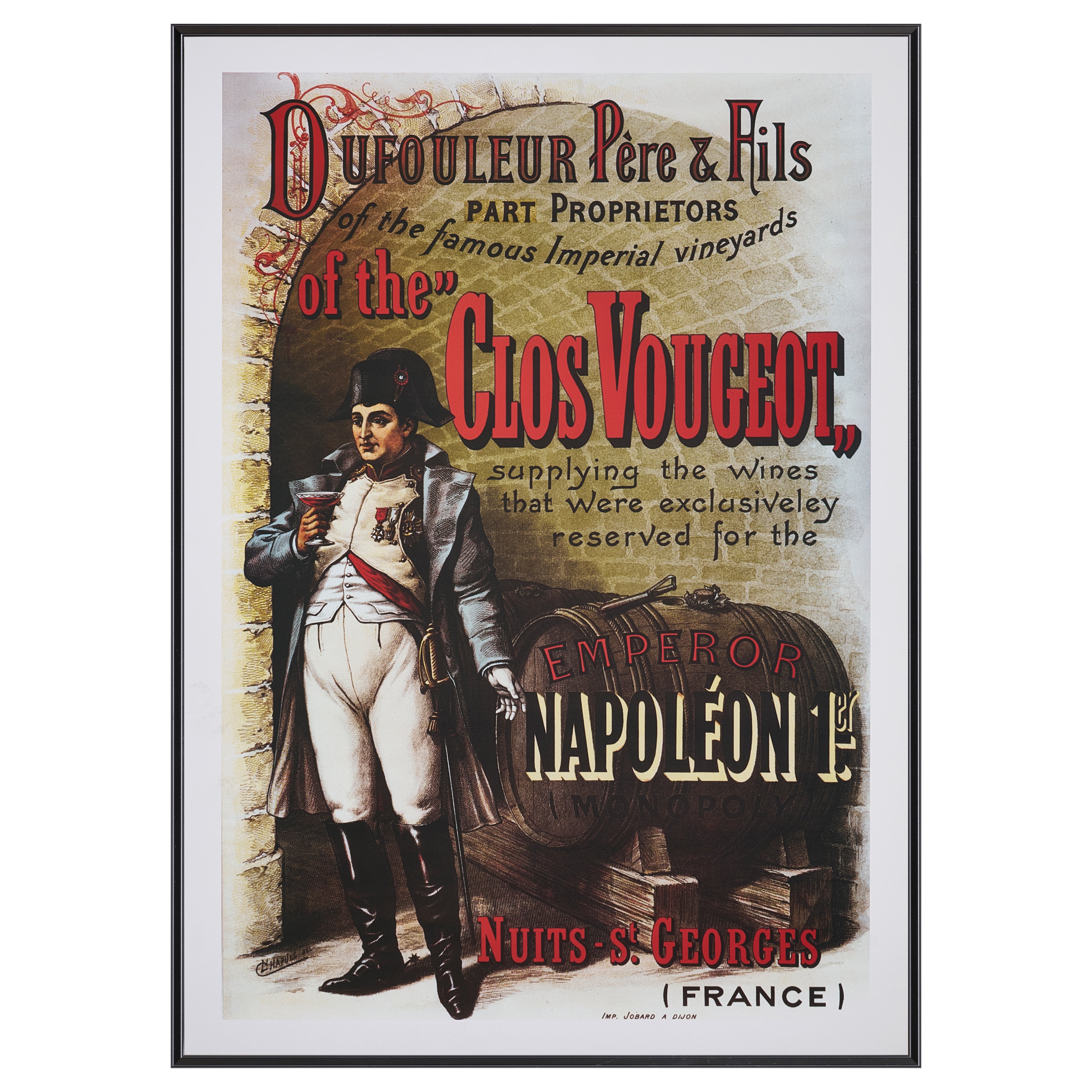 【限定5枚】DUFOULEUR PERE & FILS “NAPOLEON 1er” 1920 - Editions Clouet, France 1994 / アノニマス