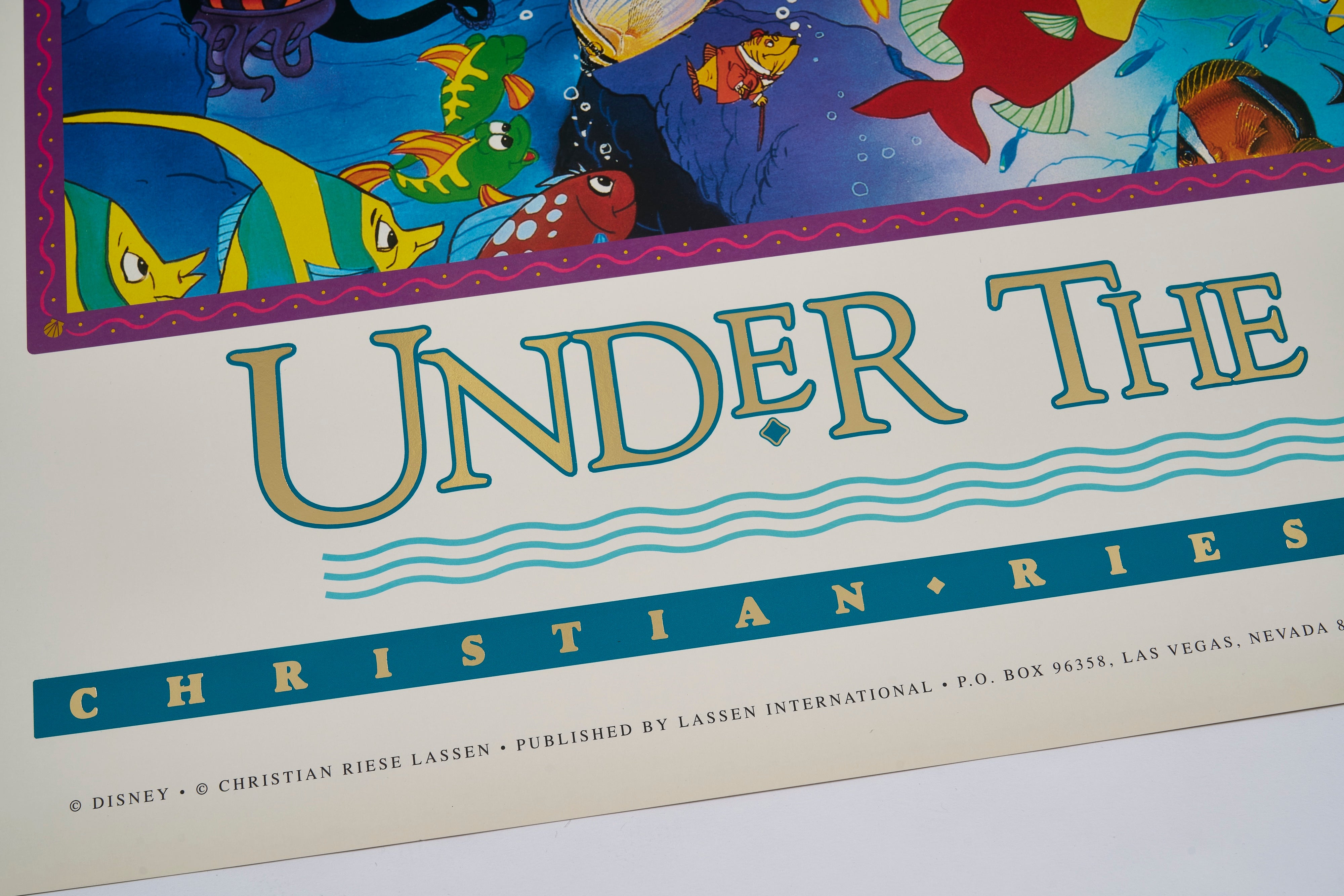 【限定5枚】UNDER THE SEA - DISNEY 1990s / クリスチャン・リース・ラッセン