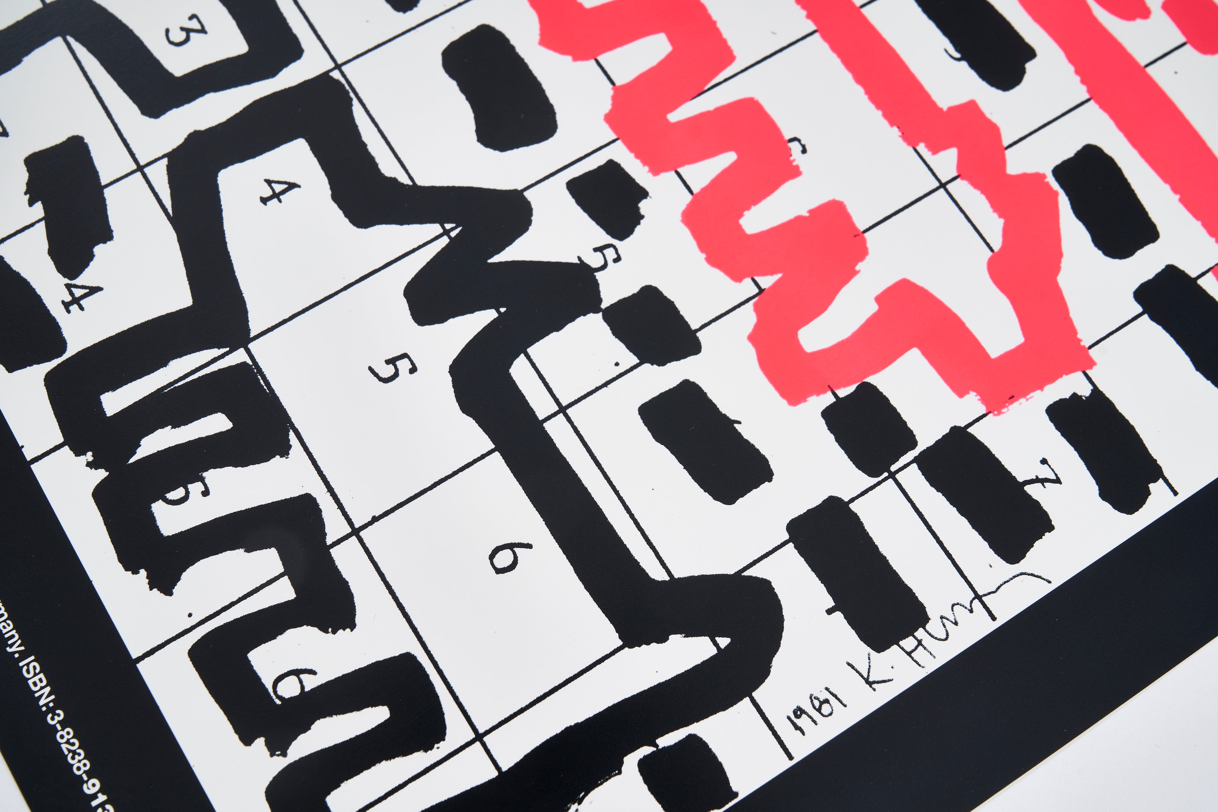 【限定10枚】Untitled 1981 - te Neues Publishing 1990s / キース・へリング