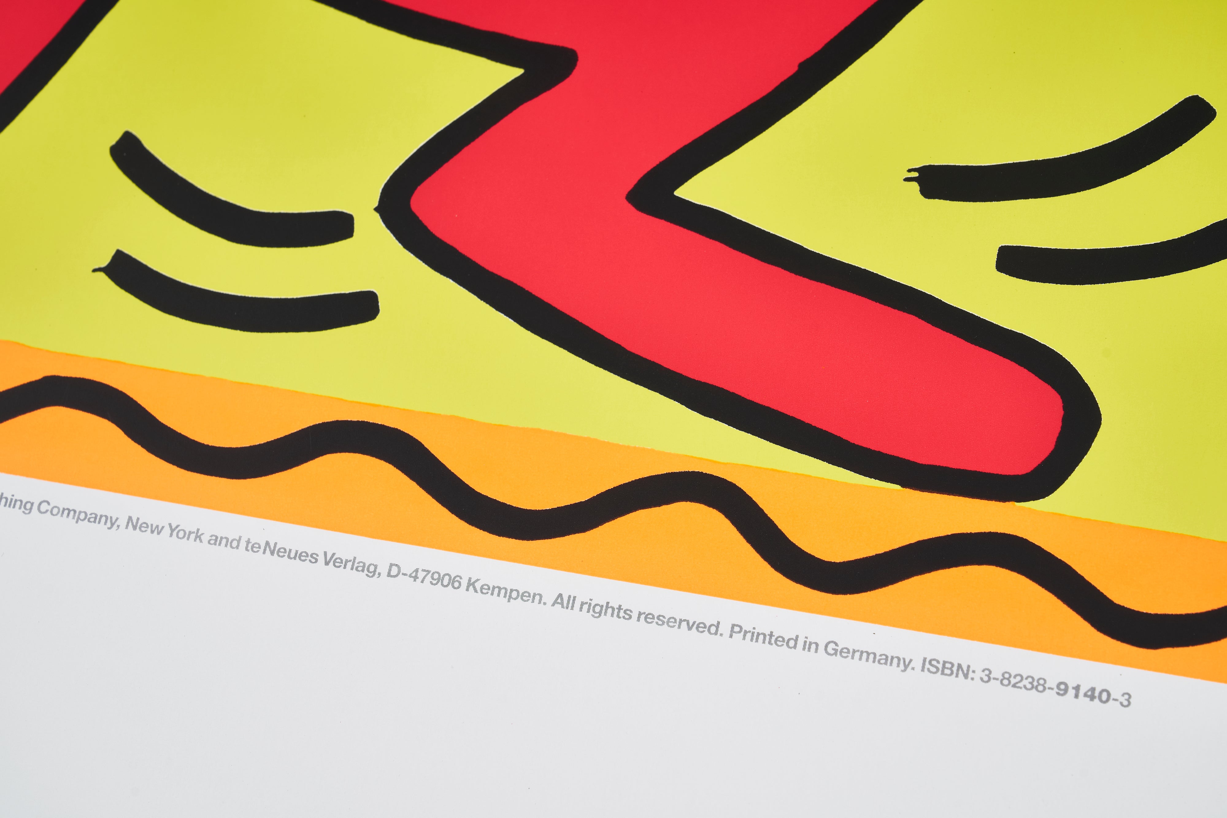 【限定10枚】Untitled (BARKING DOG) 1982 - te Neues Publishing 1990s / キース・へリング