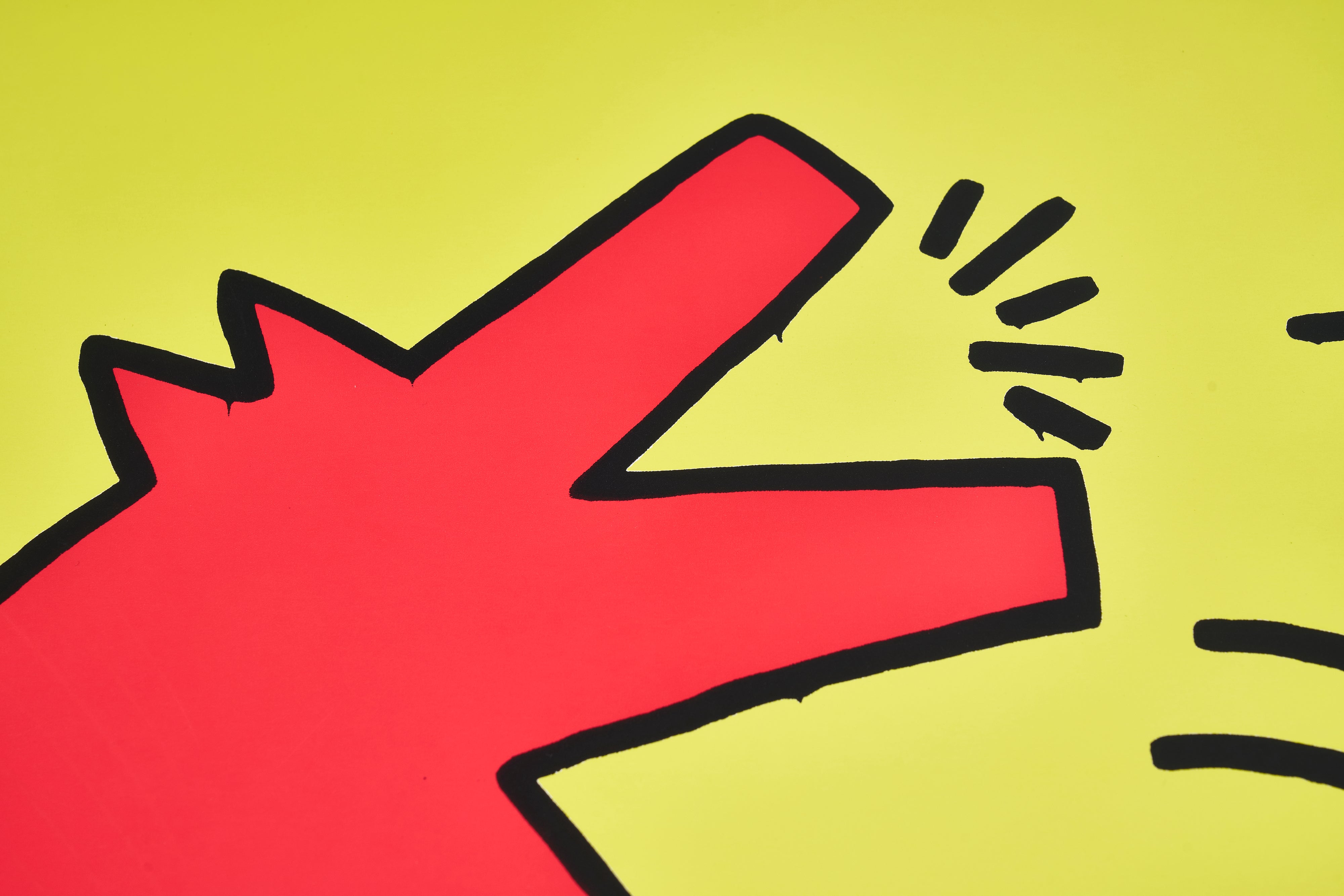 【限定10枚】Untitled (BARKING DOG) 1982 - te Neues Publishing 1990s / キース・へリング