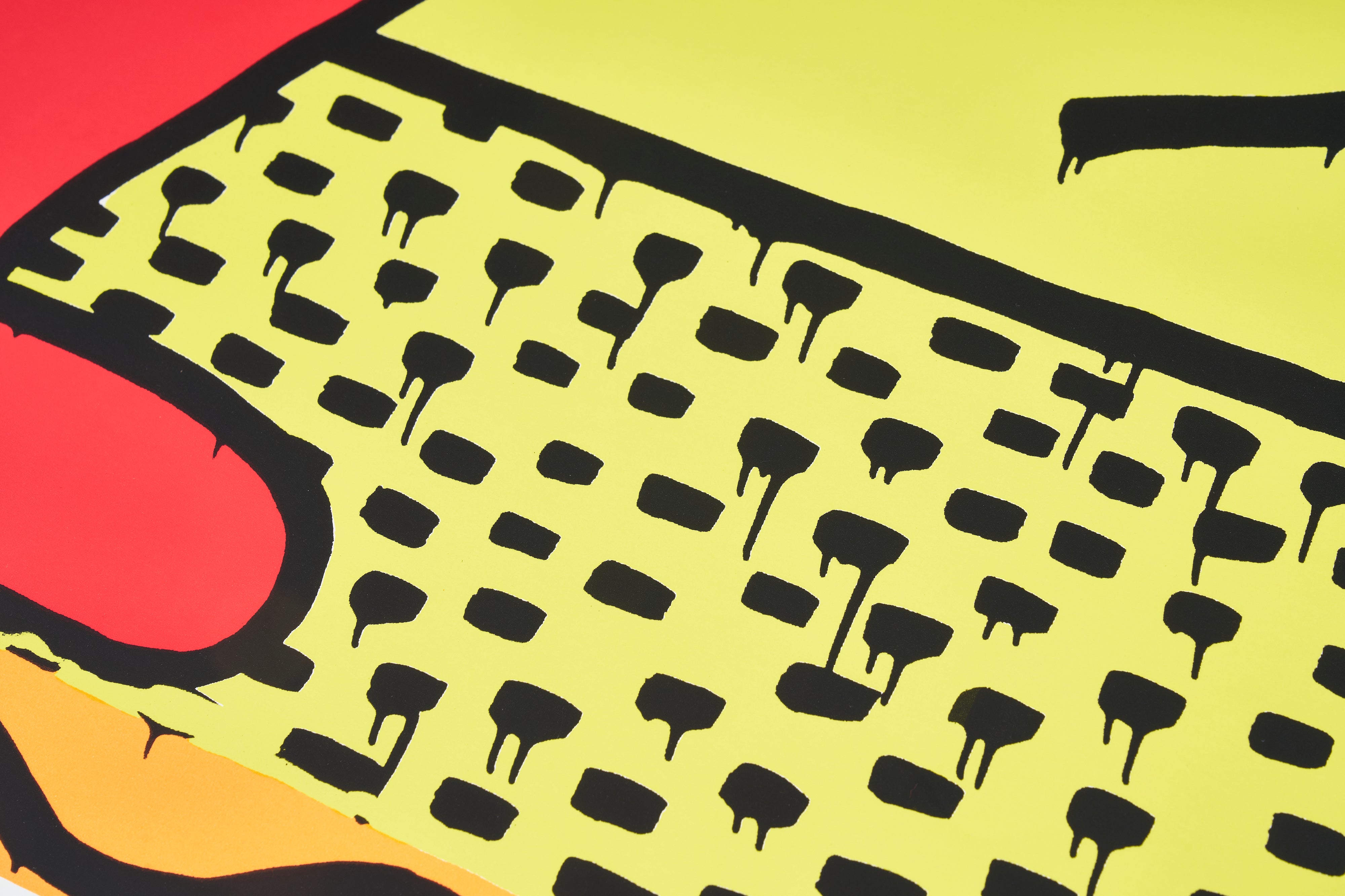 【限定10枚】Untitled (BARKING DOG) 1982 - te Neues Publishing 1990s / キース・へリング