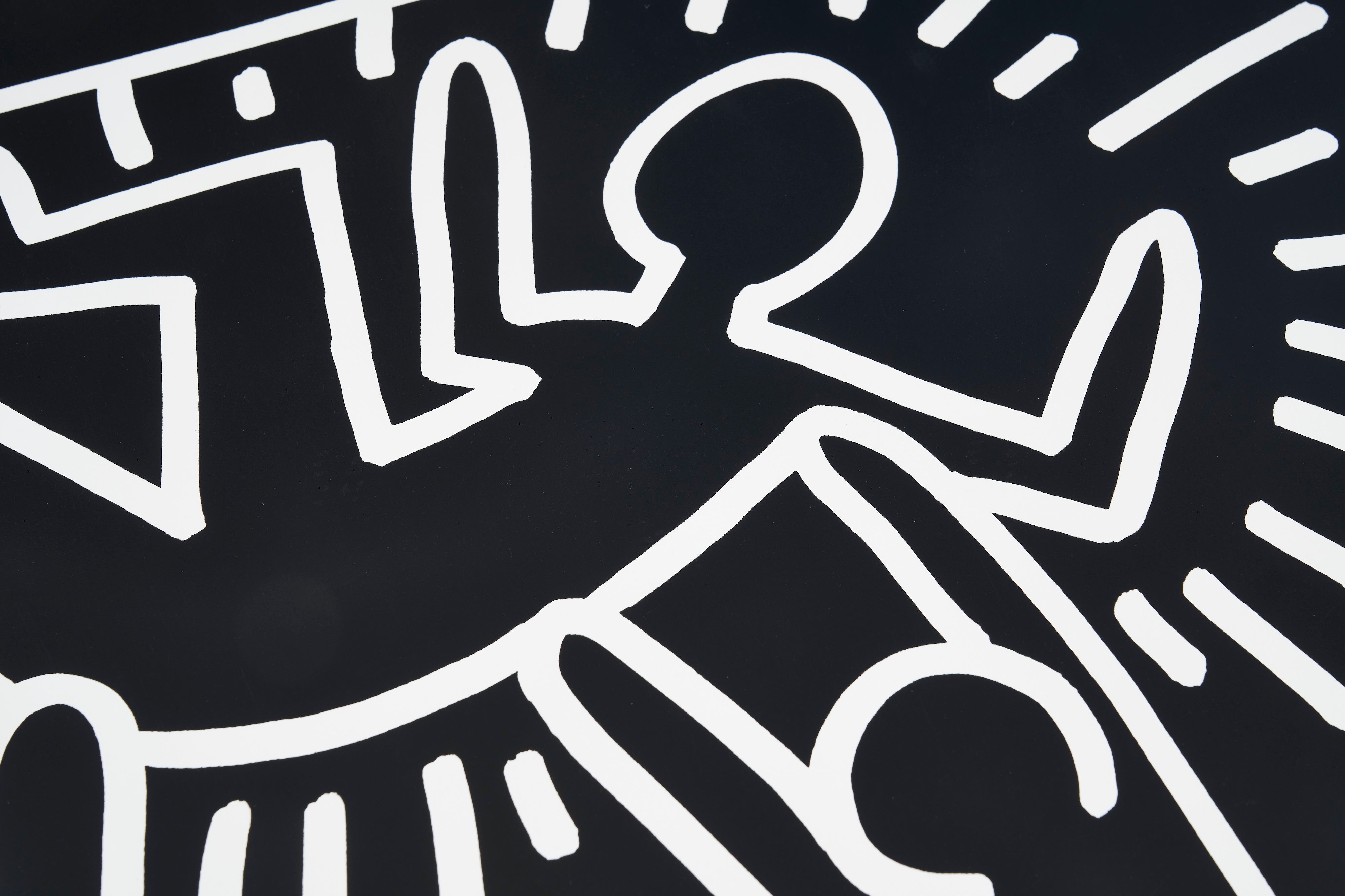 【限定5枚】Poster for Tony Shafrazi Gallery 1982 - te Neues Publishing 1990s / キース・へリング