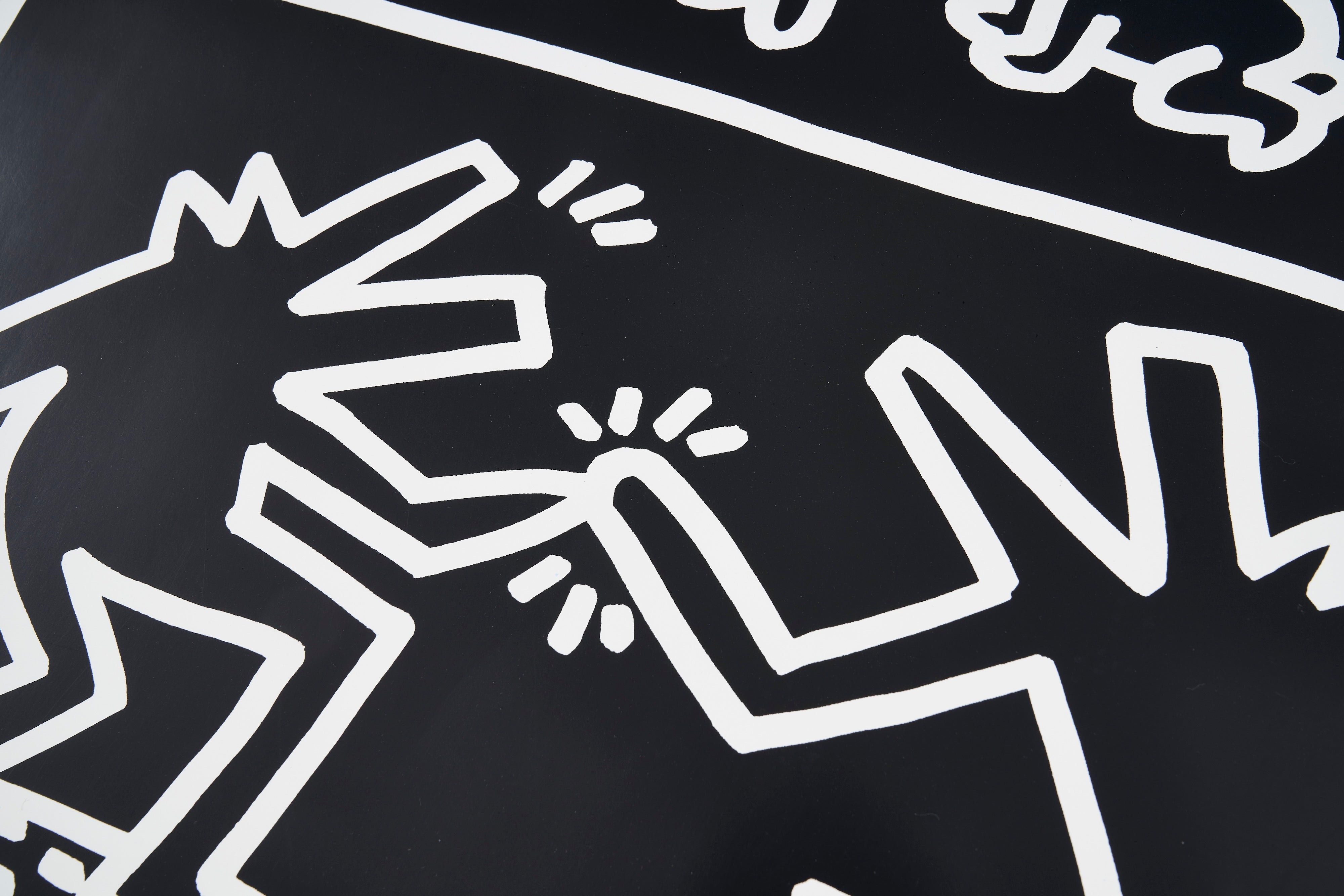 【限定5枚】Poster for Tony Shafrazi Gallery 1982 - te Neues Publishing 1990s / キース・へリング