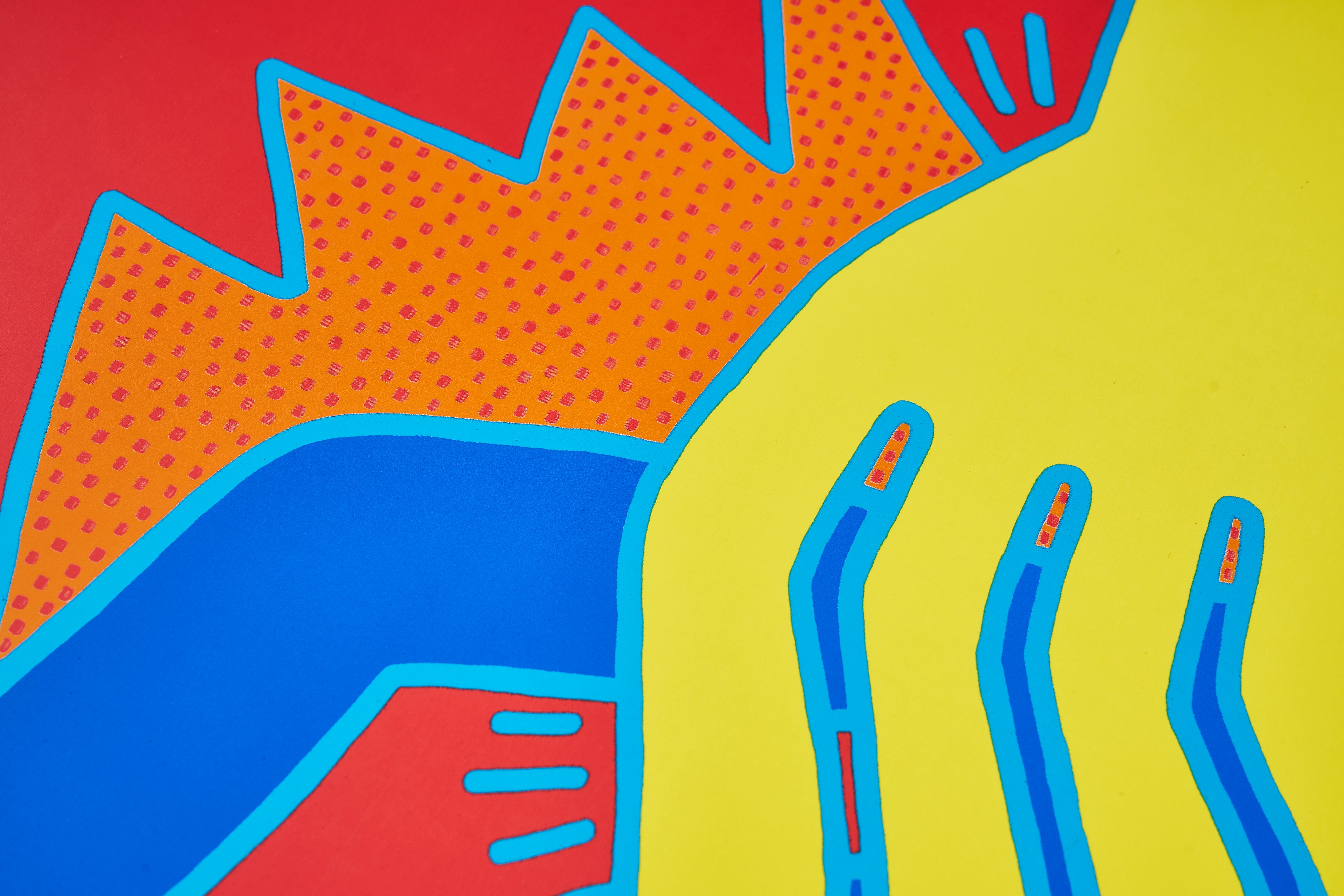 【限定10枚】Untitled (June 3, 1984) 1984 - te Neues Publishing 1990s / キース・へリング