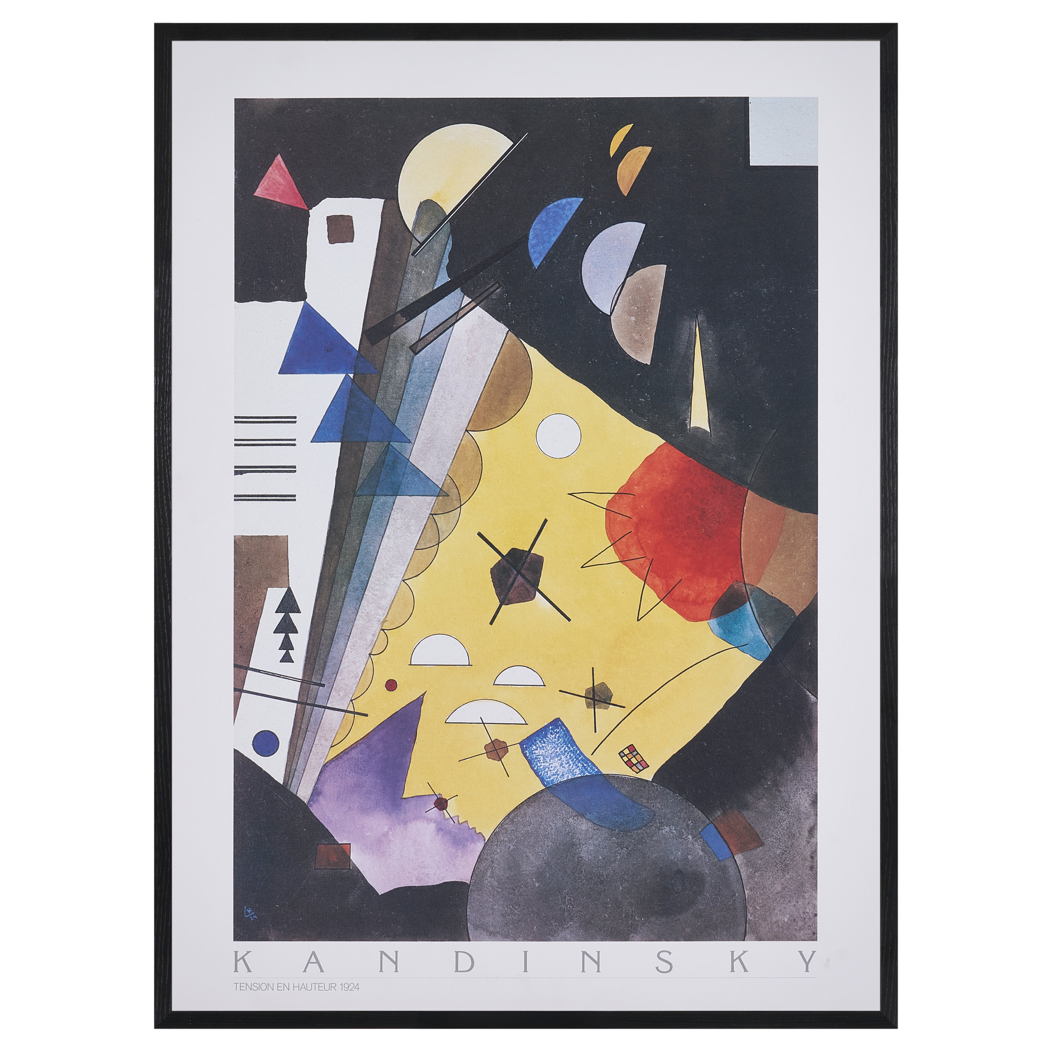 【限定10枚】TENSION EN HAUTEUR 1924 - NOUVELLES IMAGES 1986 / ワシリー・カンディンスキー