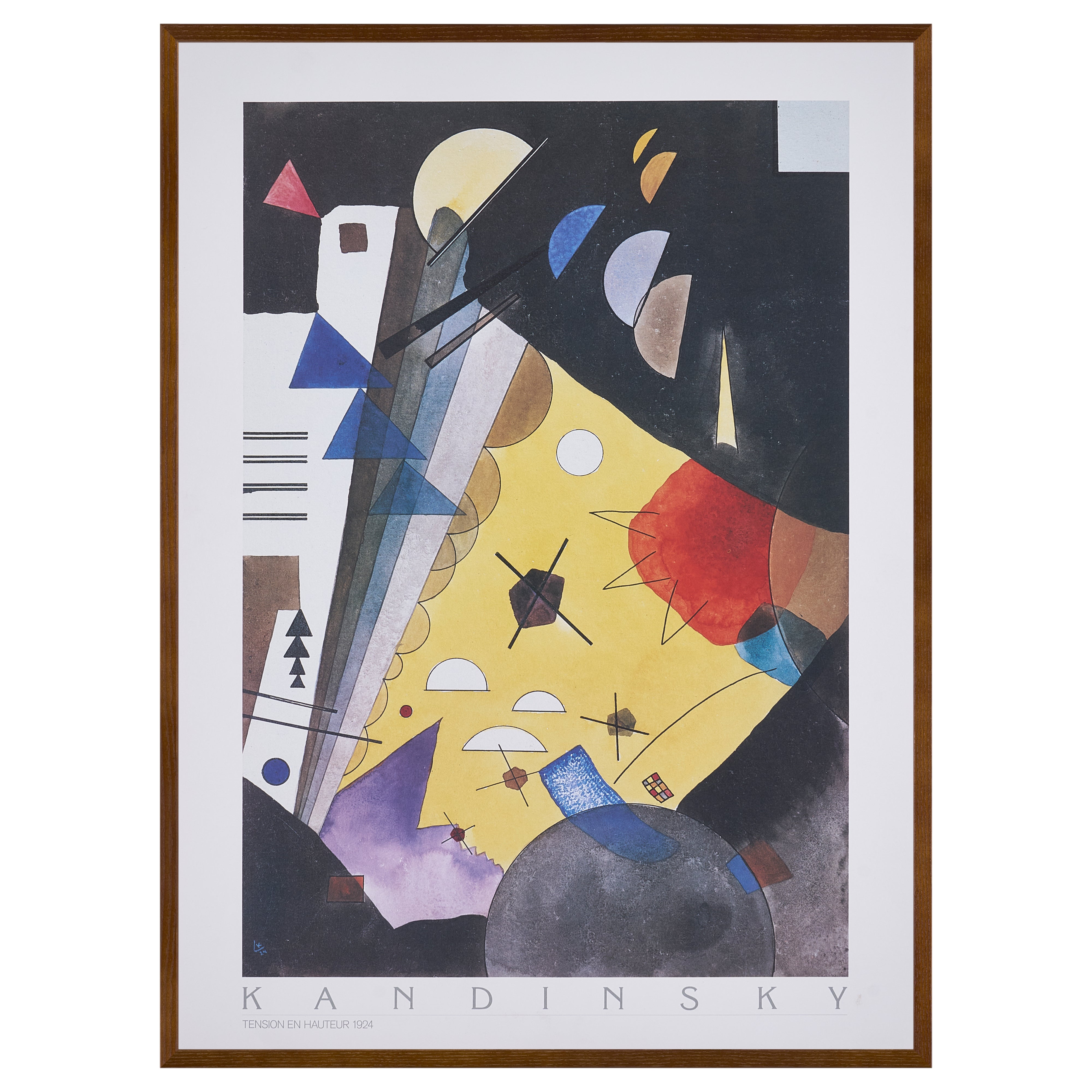 【限定10枚】TENSION EN HAUTEUR 1924 - NOUVELLES IMAGES 1986 / ワシリー・カンディンスキー