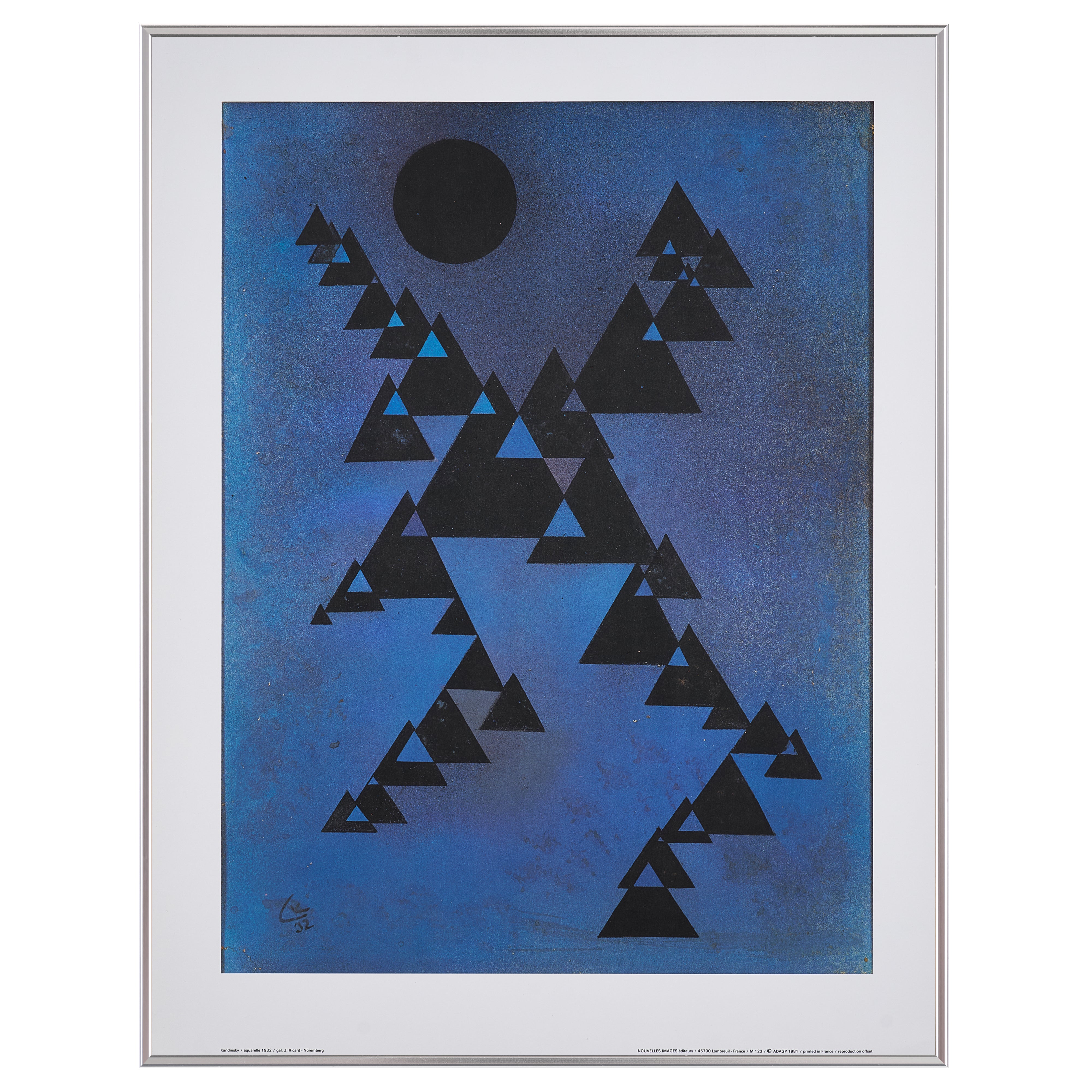 【限定10枚】AQUARELLE 1932 - NOUVELLES IMAGES 1981 / ワシリー・カンディンスキー