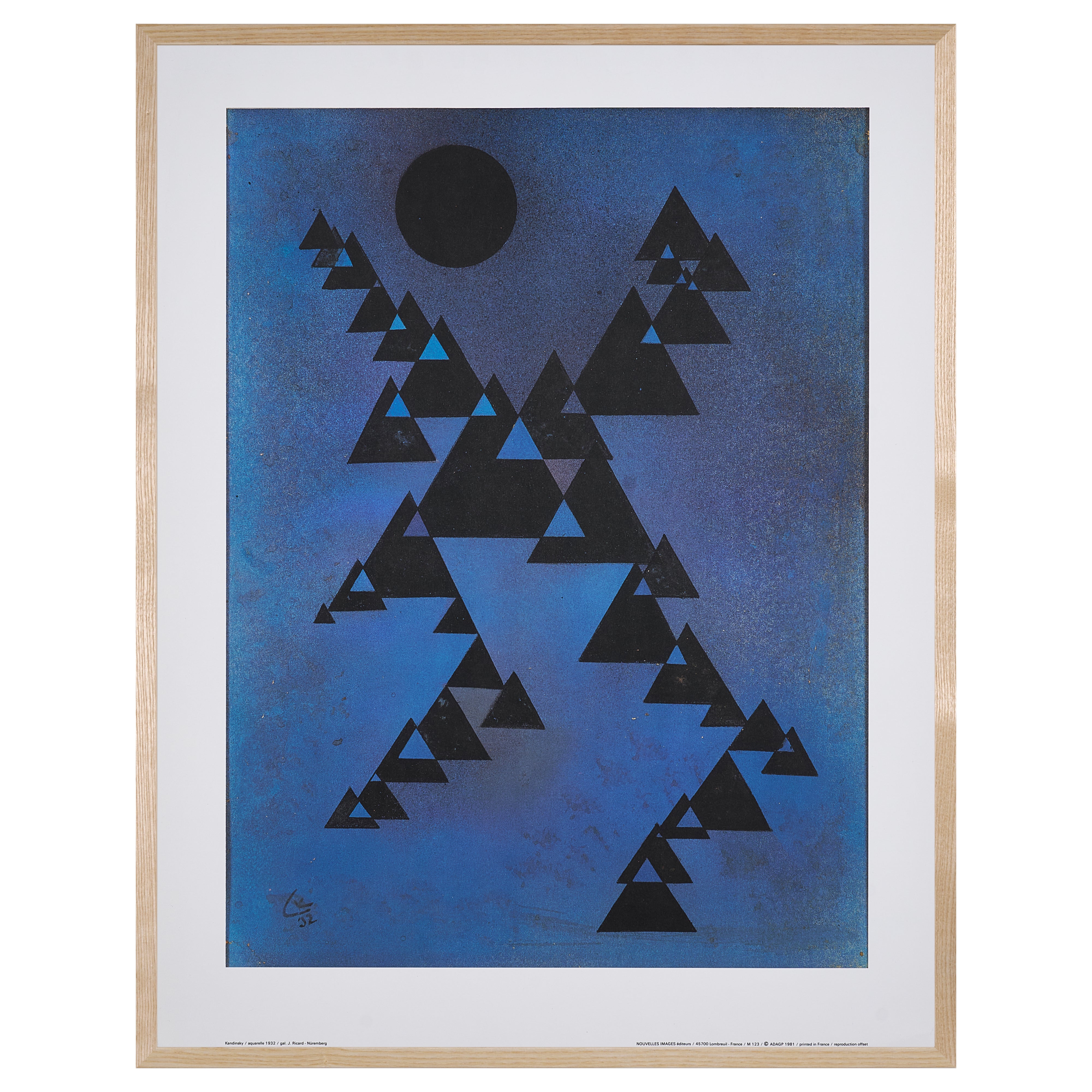 【限定10枚】AQUARELLE 1932 - NOUVELLES IMAGES 1981 / ワシリー・カンディンスキー